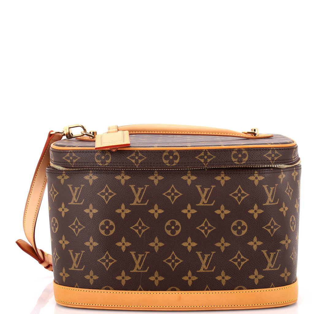 Nice Train Case Monogram Canvas