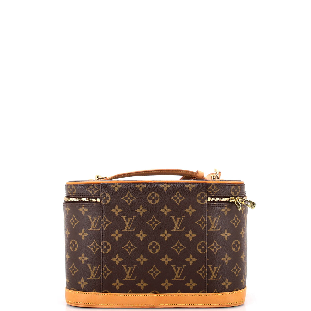 Nice Train Case Monogram Canvas