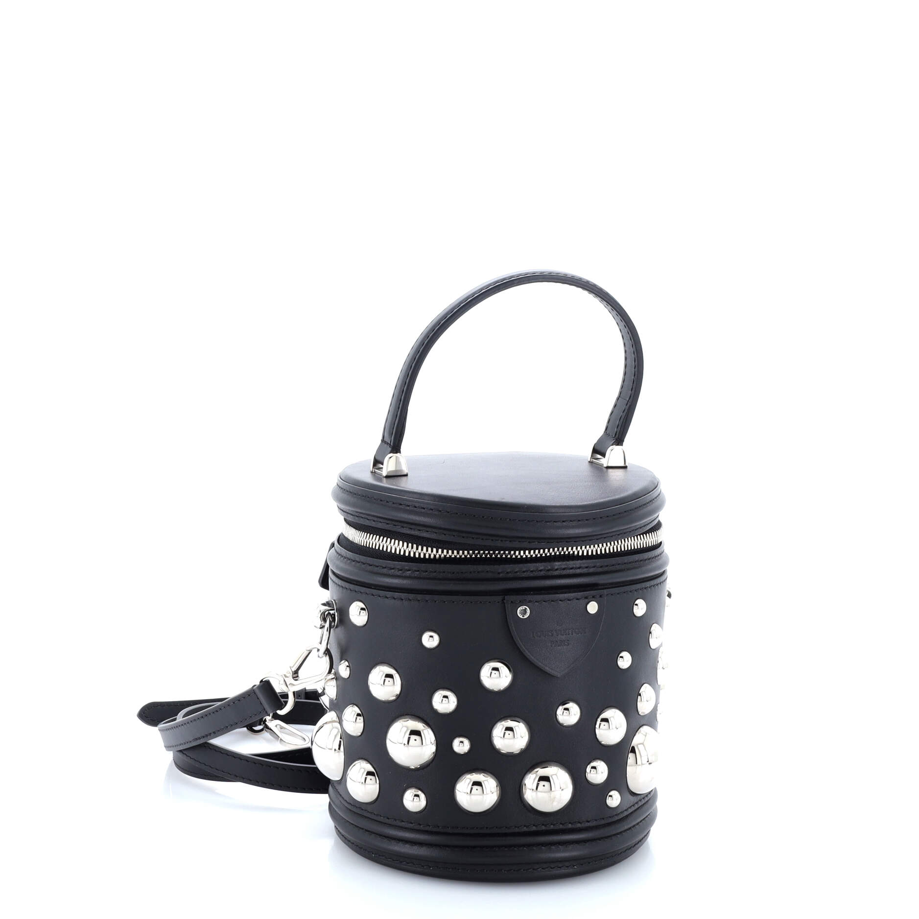 Cannes Handbag Yayoi Kusama Embellished Leather