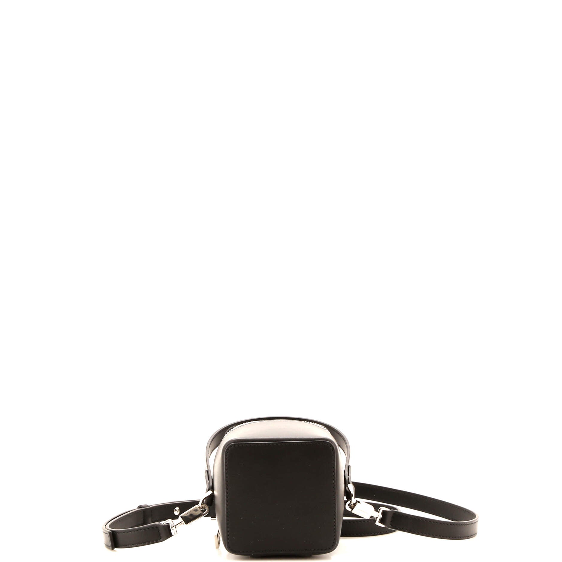 Gancicni Top Handle Vanity Case Leather Mini