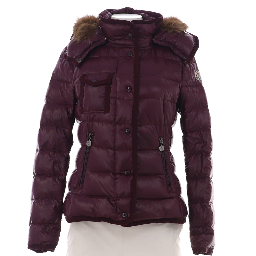 Women's Celsie Puffer Jacket Quilted Nylon with Down and Fur