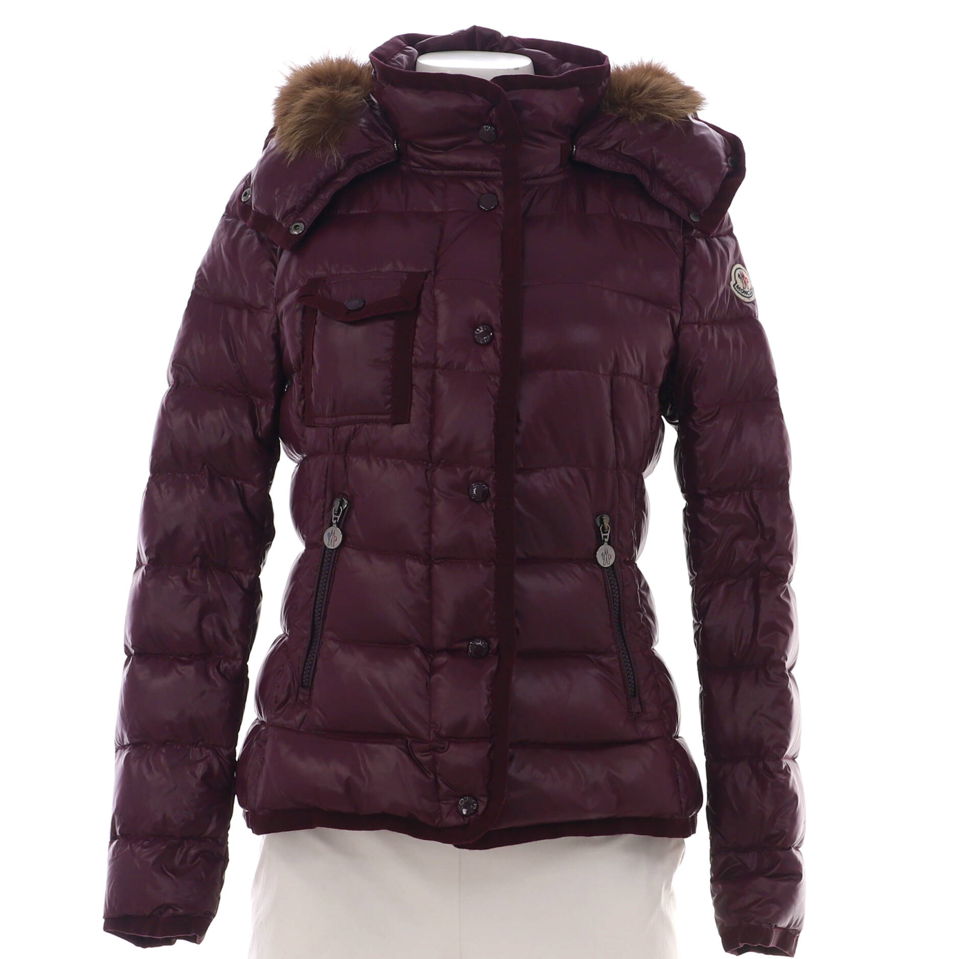 Women's Celsie Puffer Jacket Quilted Nylon with Down and Fur