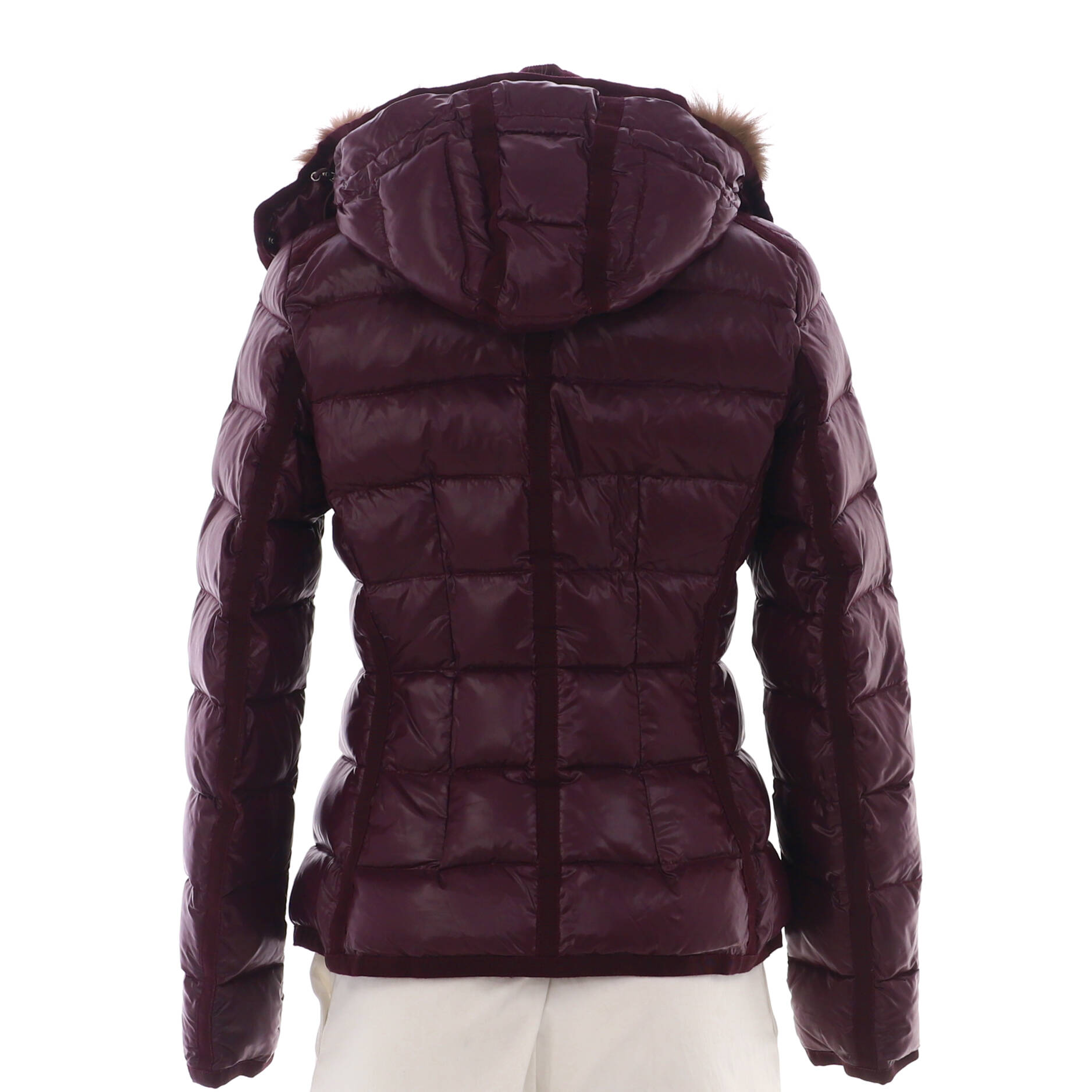Women's Celsie Puffer Jacket Quilted Nylon with Down and Fur