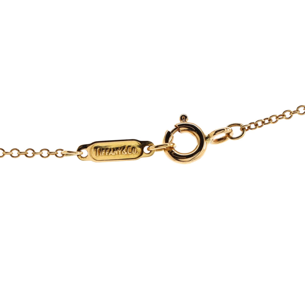Etoile Heart 3 Diamond Pendant Necklace 18K Yellow Gold with Platinum and Diamonds
