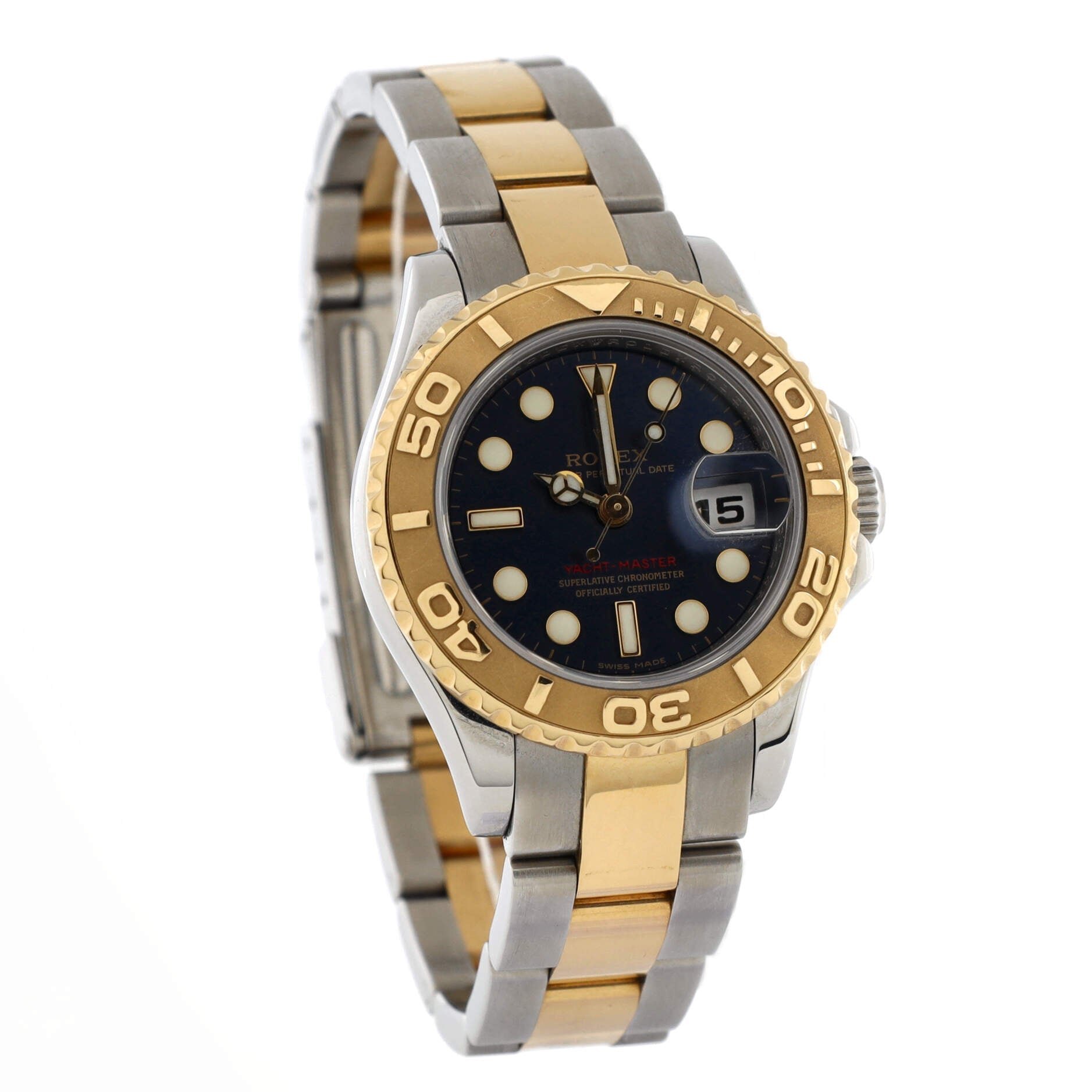 Oyster Perpetual Yacht-Master Automatic Watch Stainless Steel and Yellow Gold 29