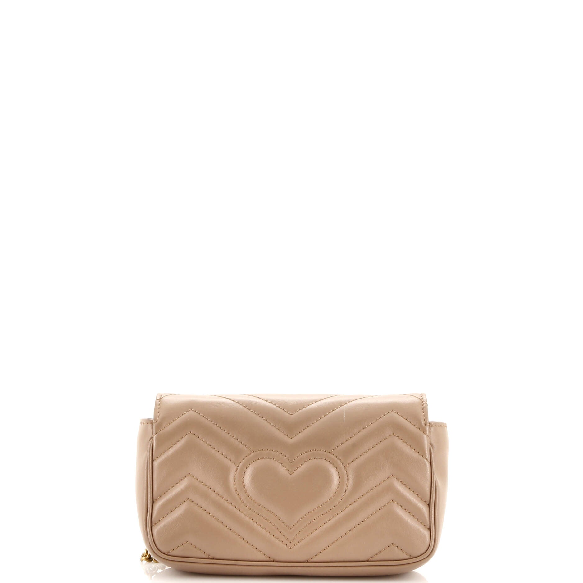 GG Marmont Flap Bag Matelasse Leather Super Mini