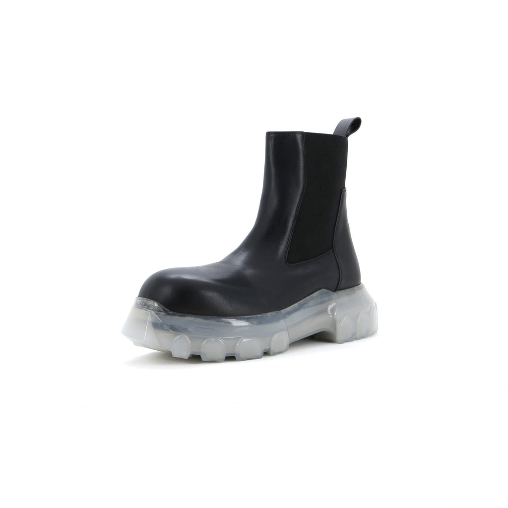 Women's Beatle Bozo Tractor Boots Leather
