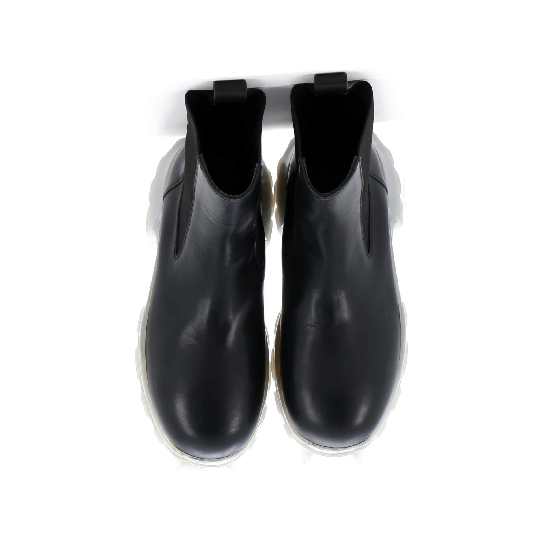 Women's Beatle Bozo Tractor Boots Leather