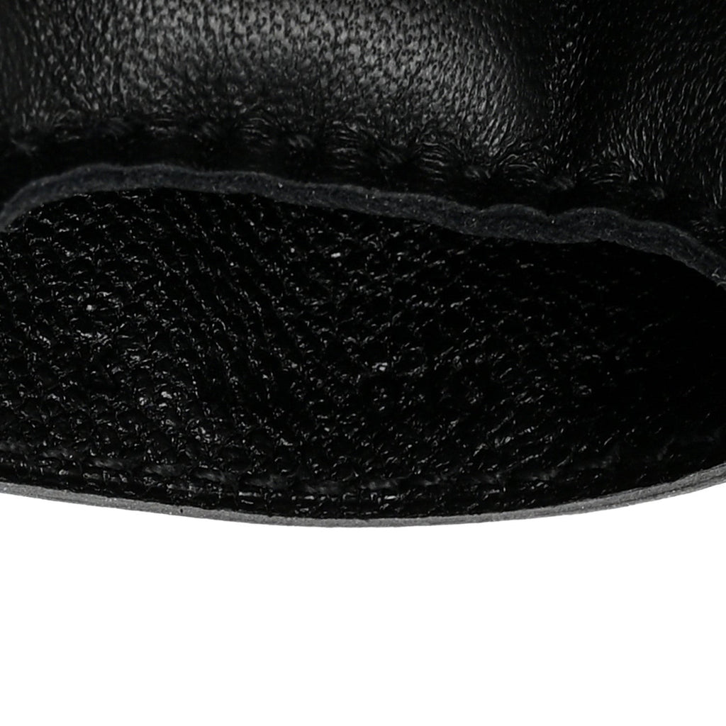 Milo Lambskin Studded Grigri Rodeo Robeo Rock Horse Bag Charm PM Black