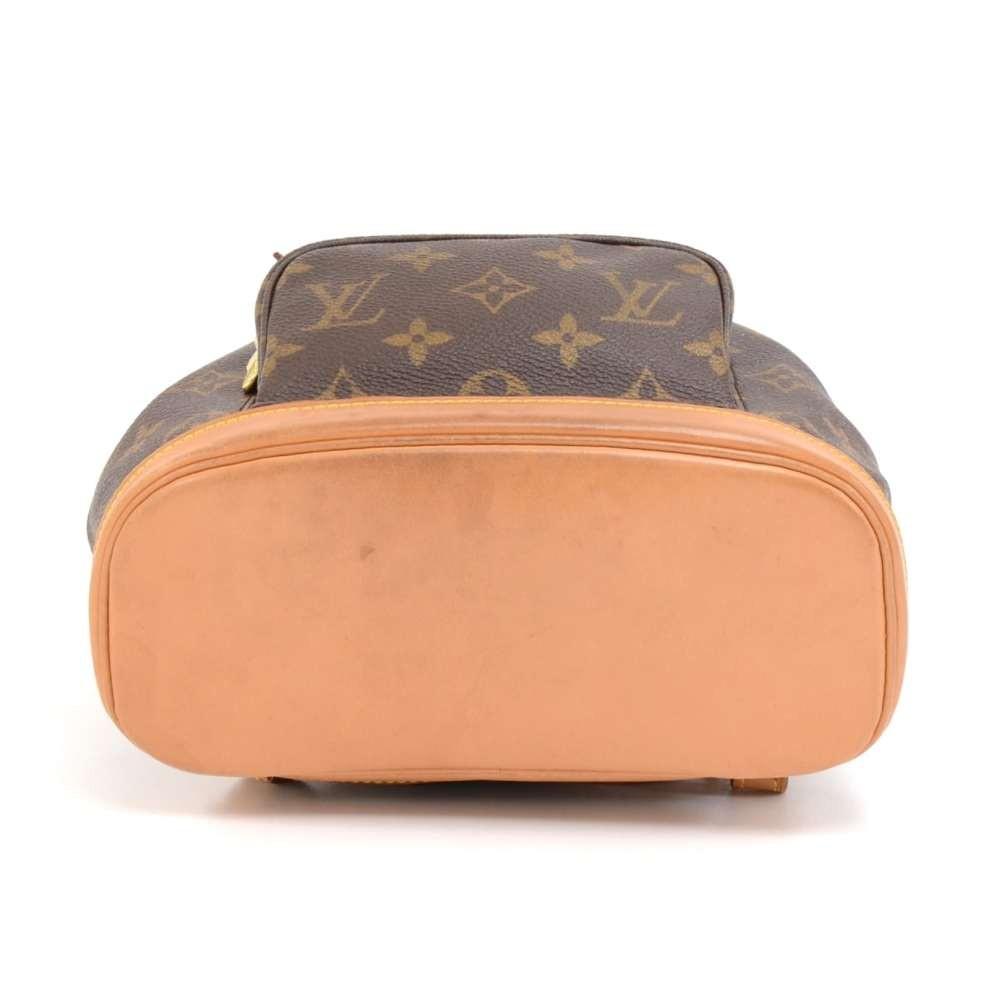 Louis Vuitto Mini Montsouris Monogram Canvas Backpack Bag