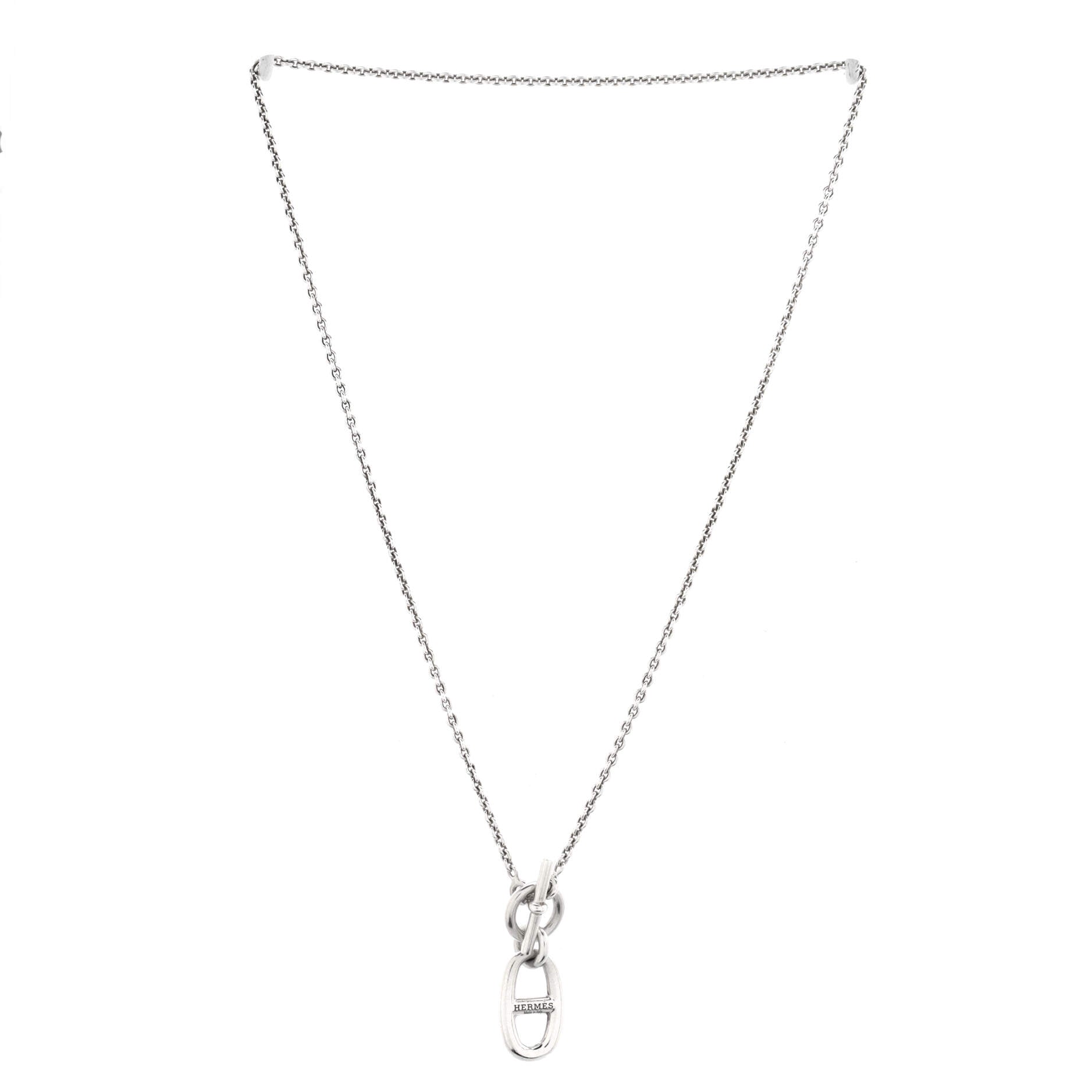 Chaine d'Ancre Pendant Necklace Sterling Silver