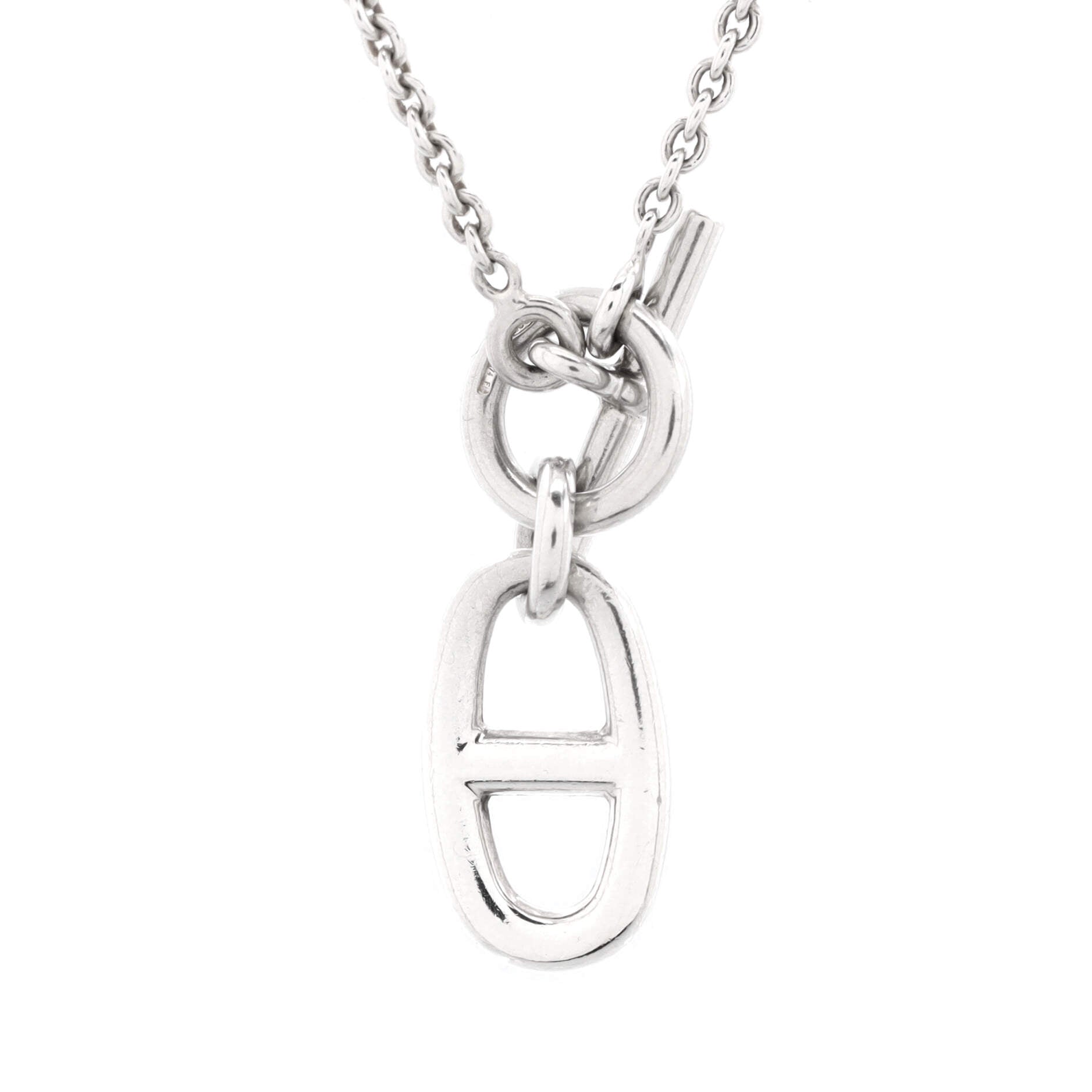 Chaine d'Ancre Pendant Necklace Sterling Silver