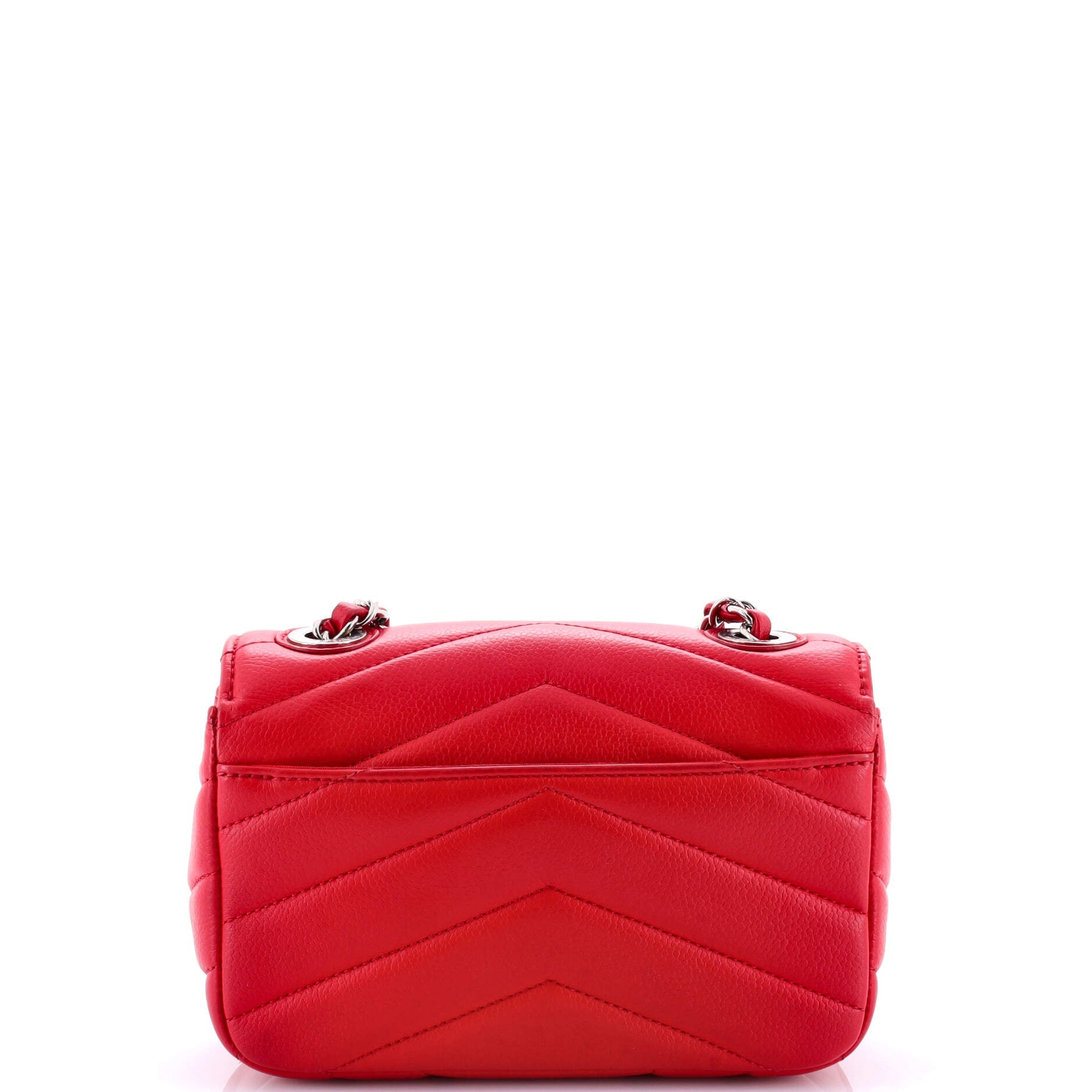 Data Center Envelope Flap Bag Chevron Caviar Mini