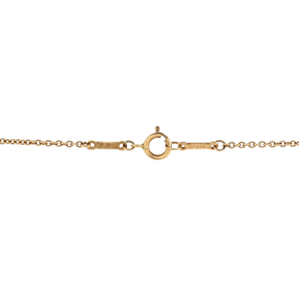 Elsa Peretti Full Heart Necklace 18K Yellow Gold Large