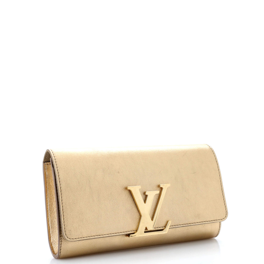 Louis Vuitton Louise Clutch Leather Long