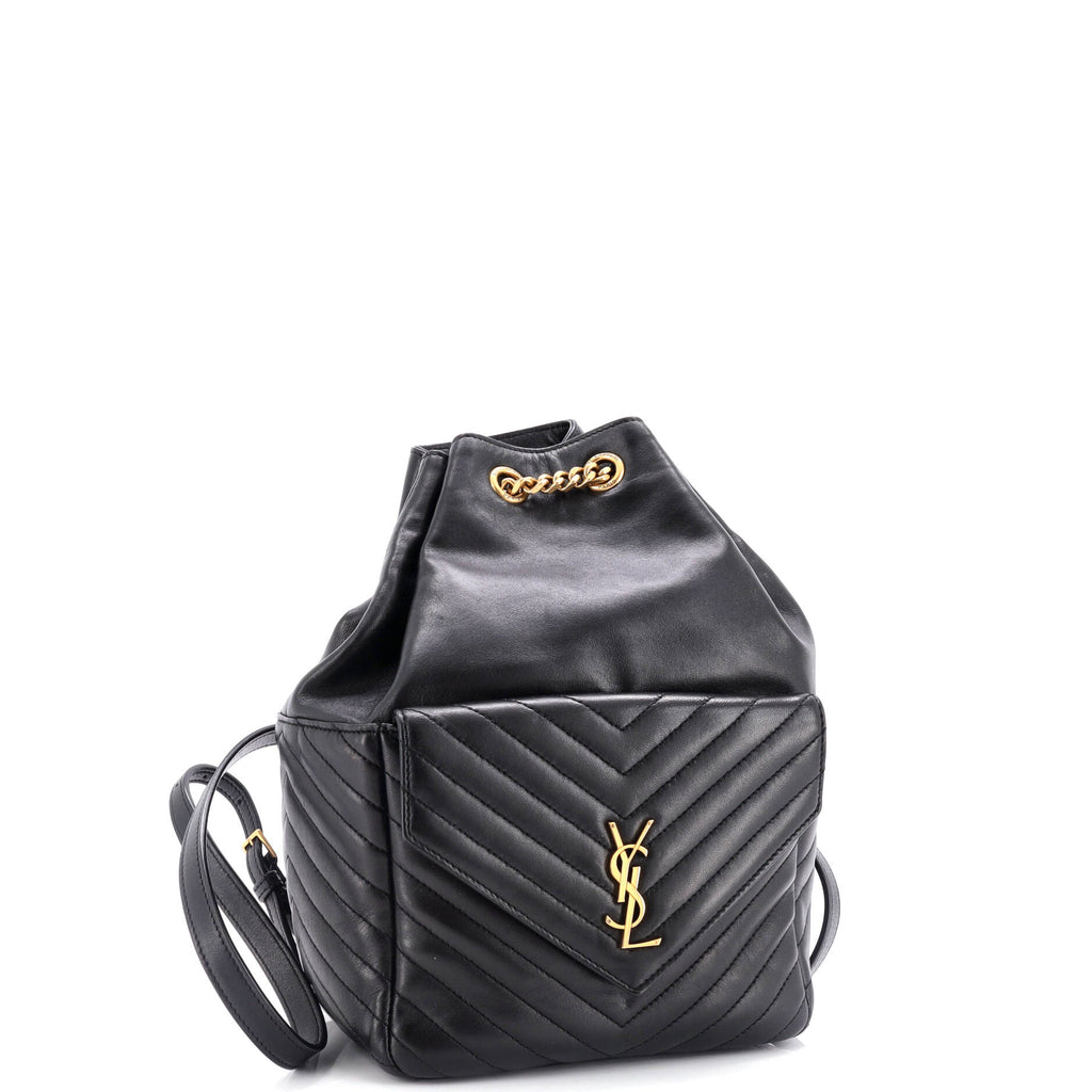 Joe Backpack Matelasse Chevron Leather