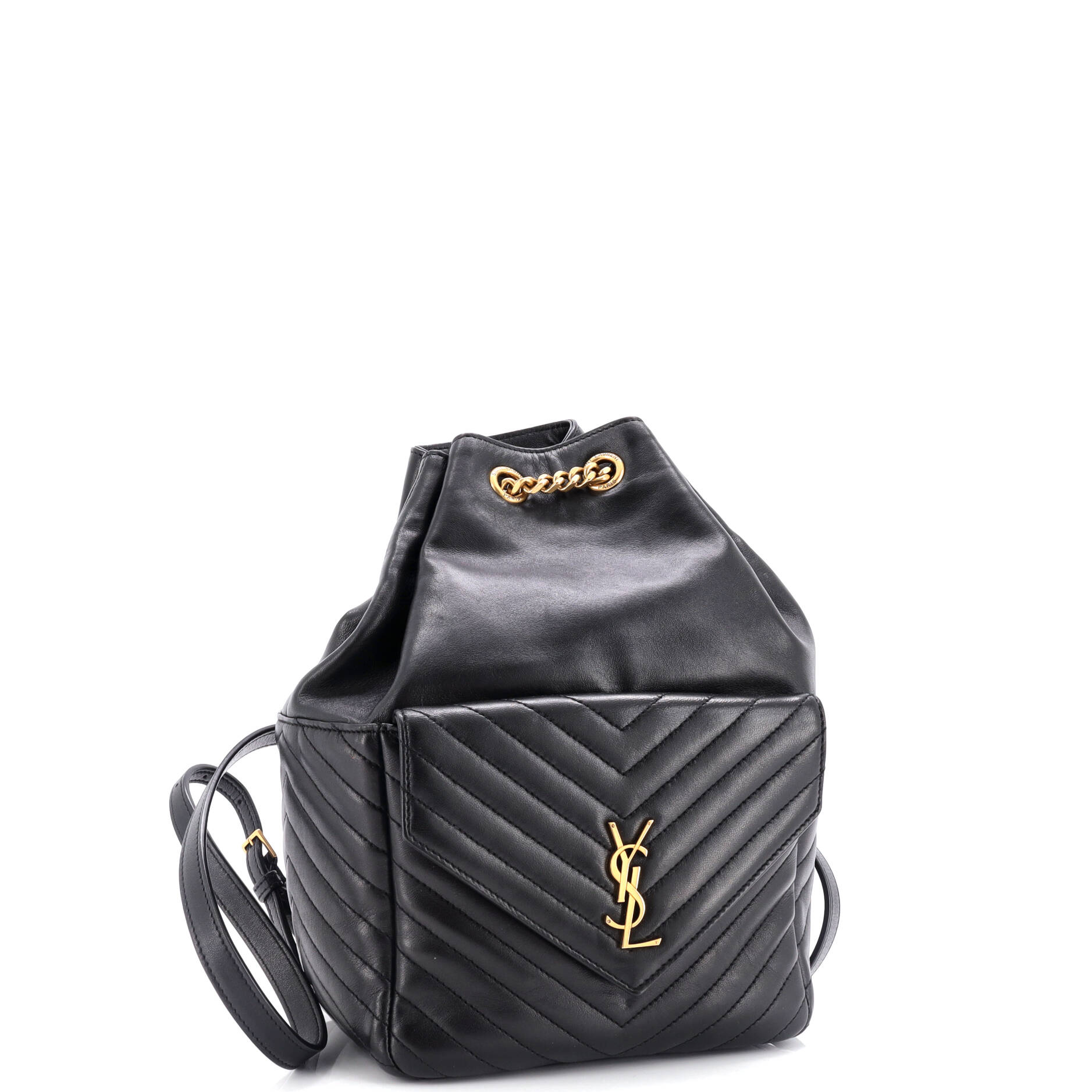 Joe Backpack Matelasse Chevron Leather