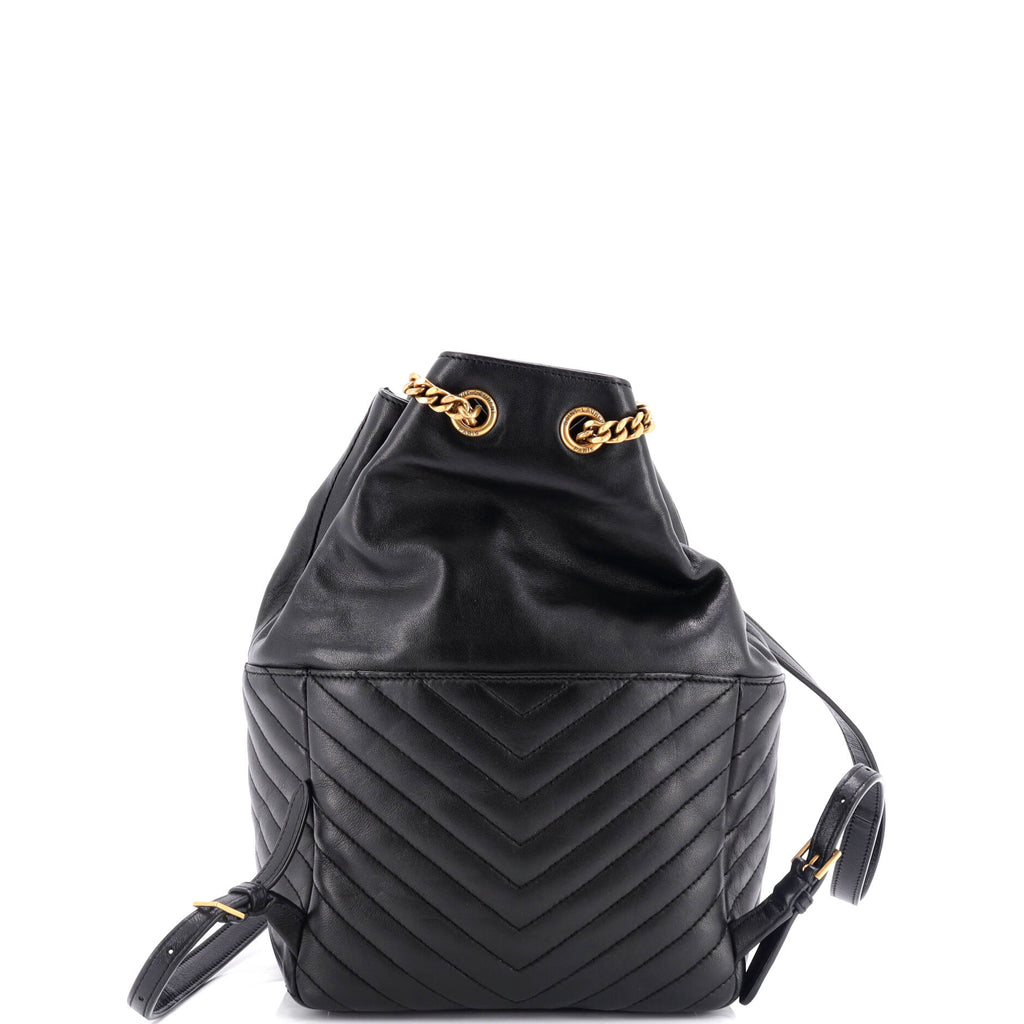 Joe Backpack Matelasse Chevron Leather