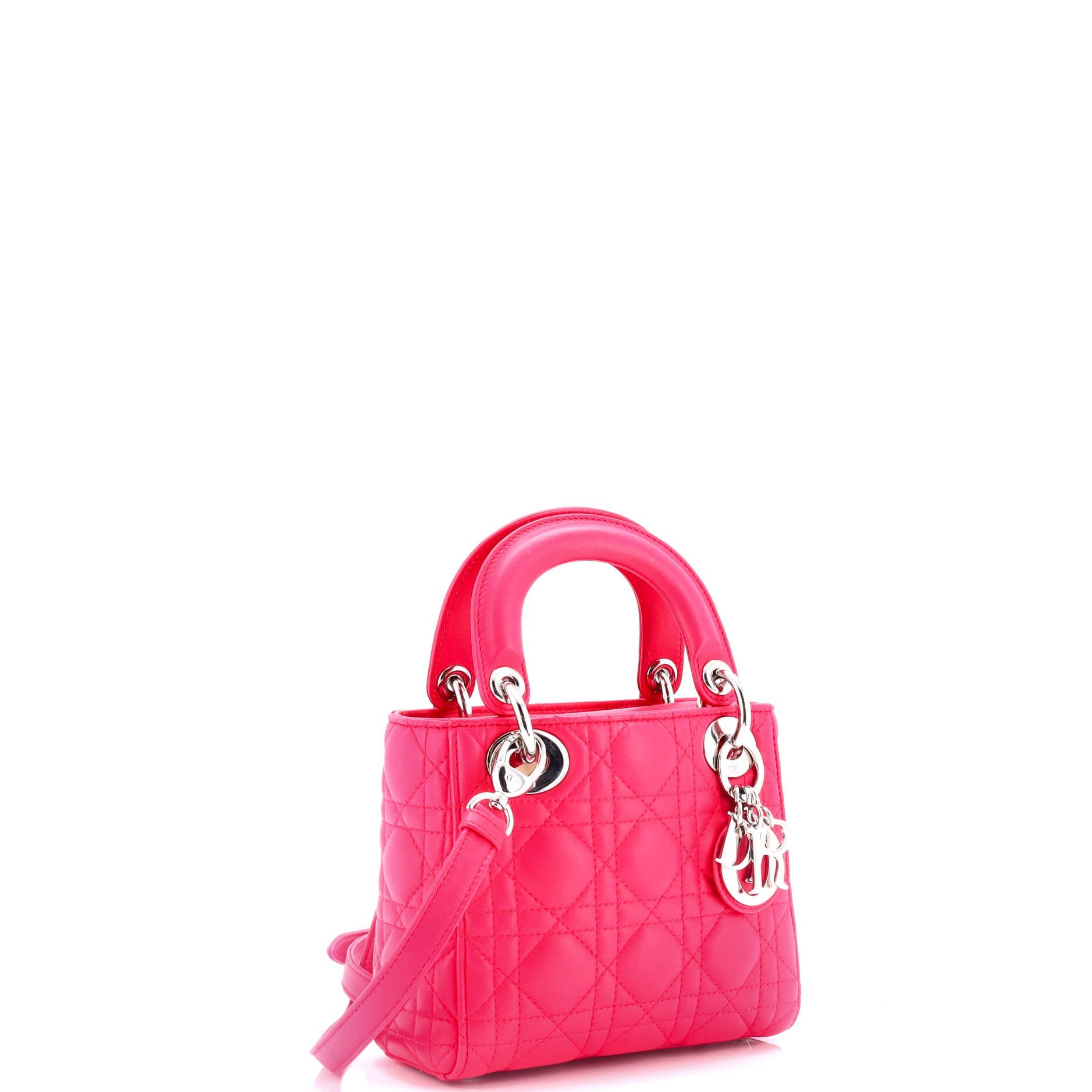 Lady Dior Bag Cannage Quilt Lambskin Mini