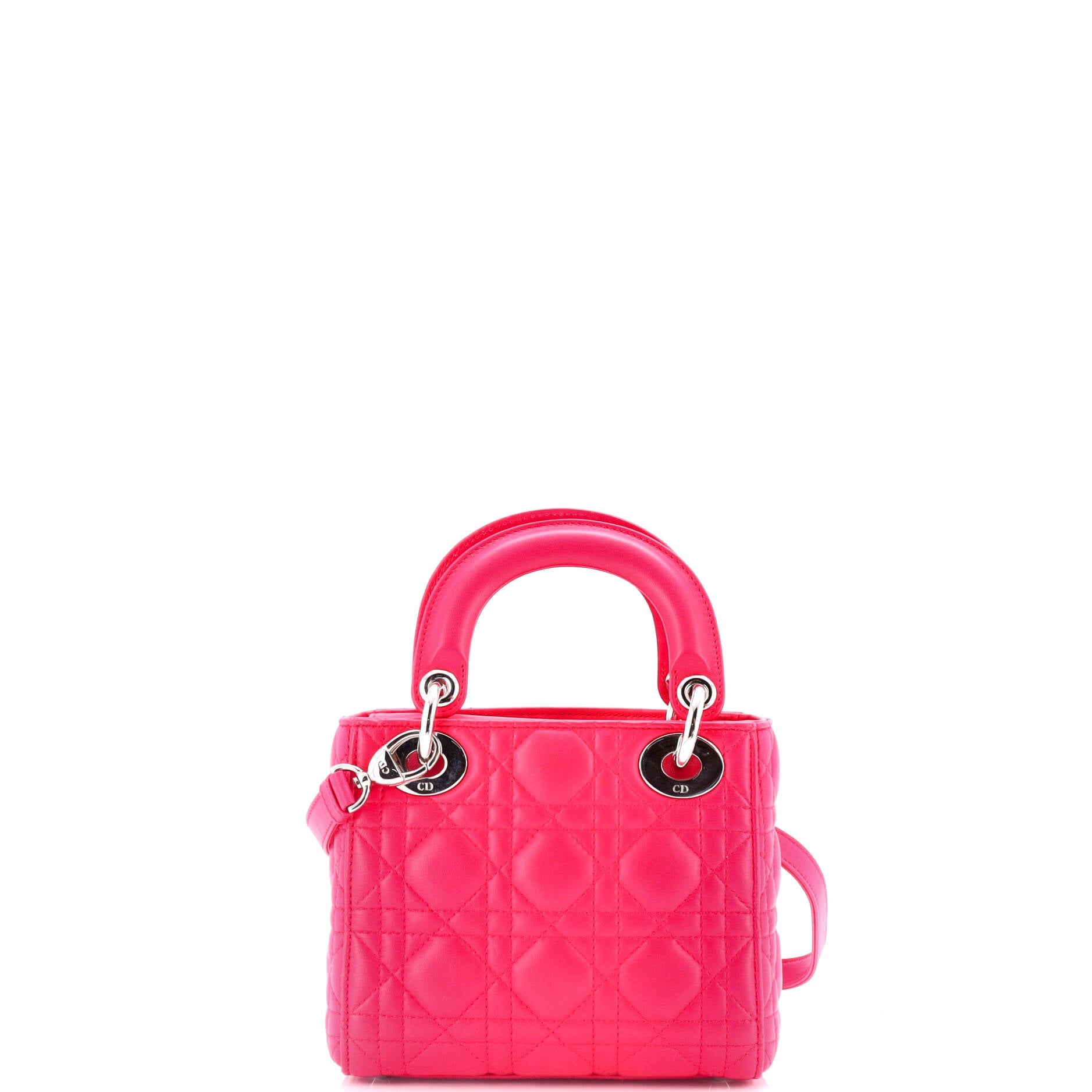 Lady Dior Bag Cannage Quilt Lambskin Mini
