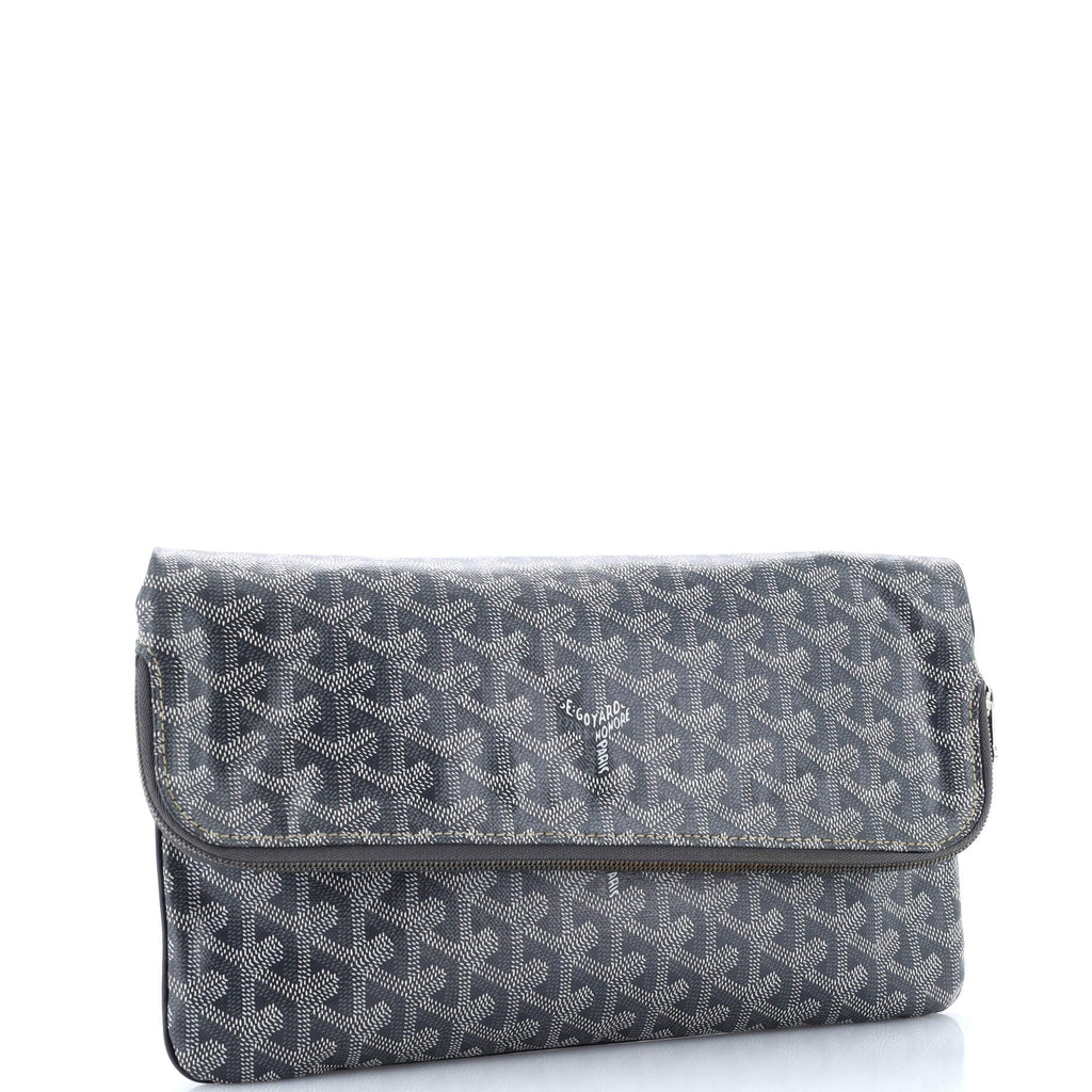 Saint Marie Clutch Coated Canvas