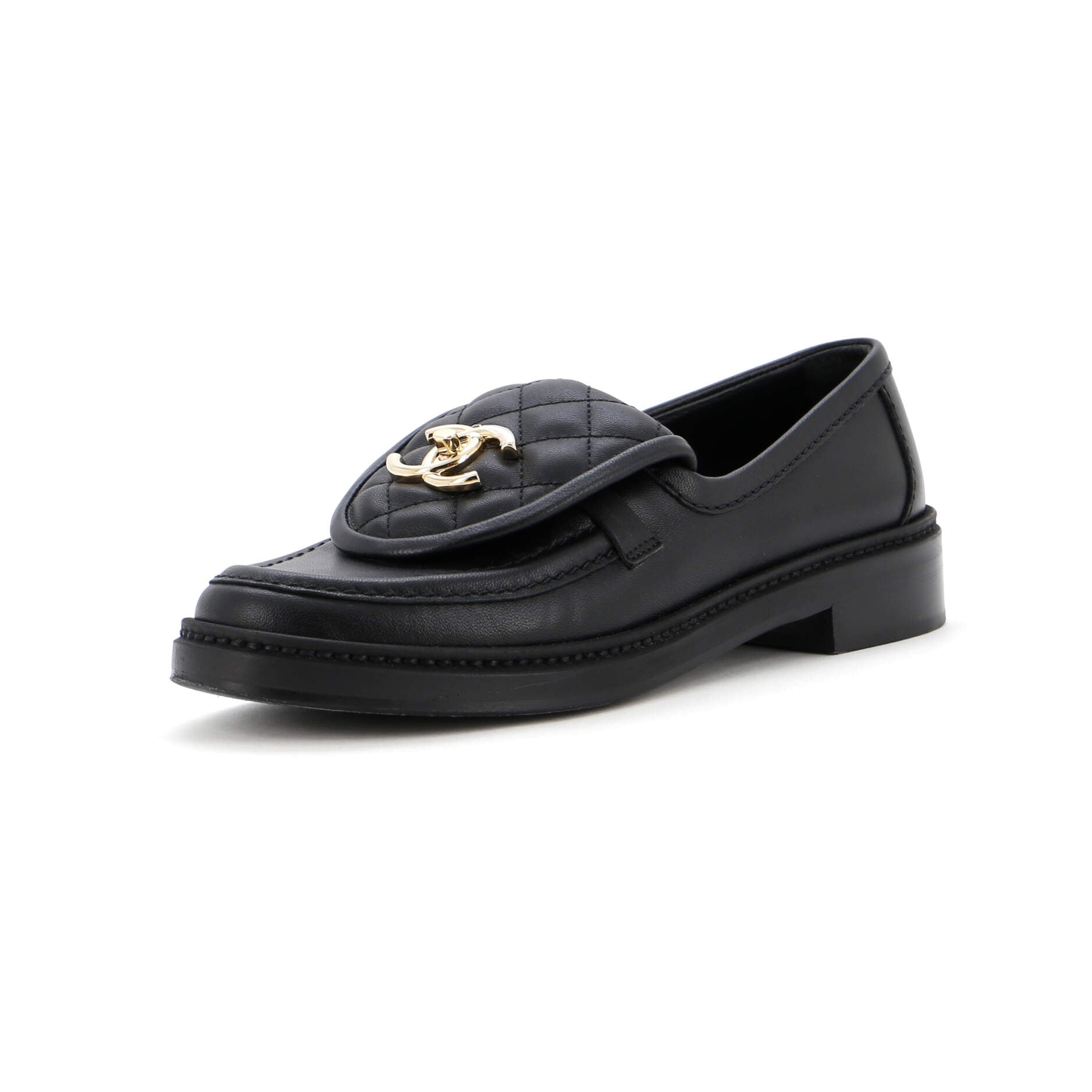Women's CC Loafers Quilted Leather