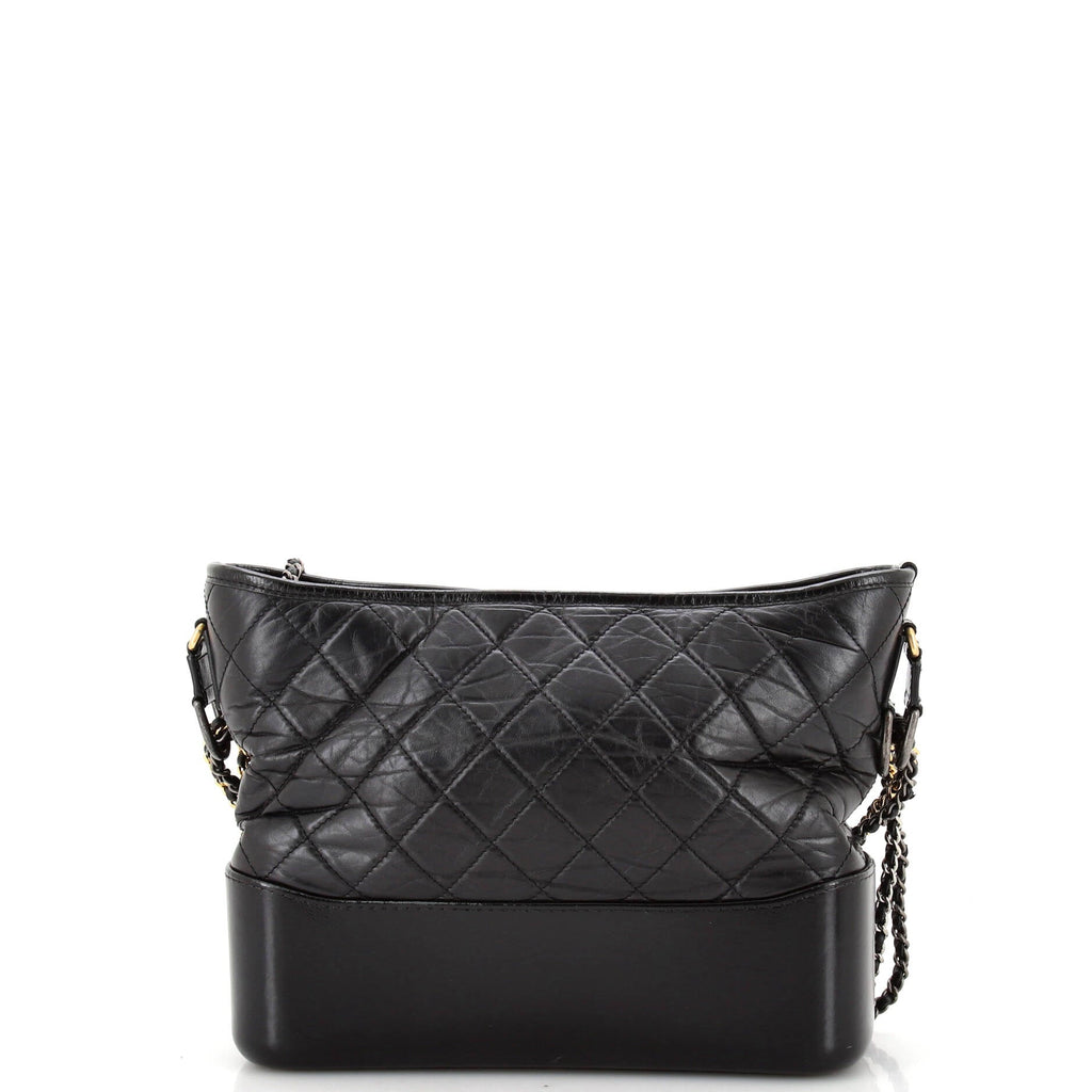 Gabrielle Hobo Quilted Aged Calfskin Medium