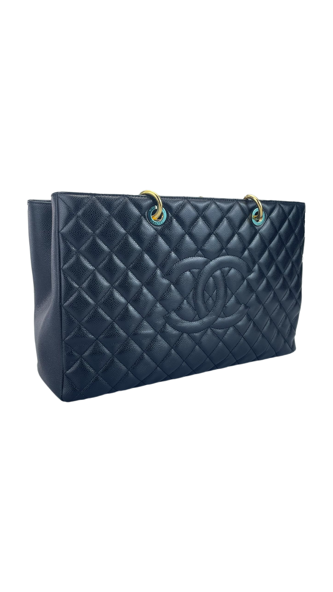 Chanel Black Shopping Tote Bag Caviar Leather Extra Large