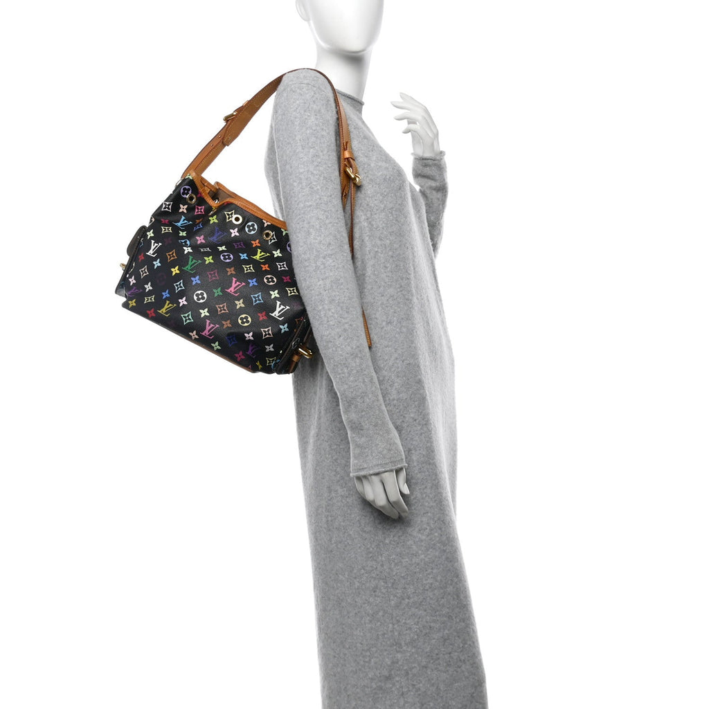 Monogram Multicolor Petit Noe Black