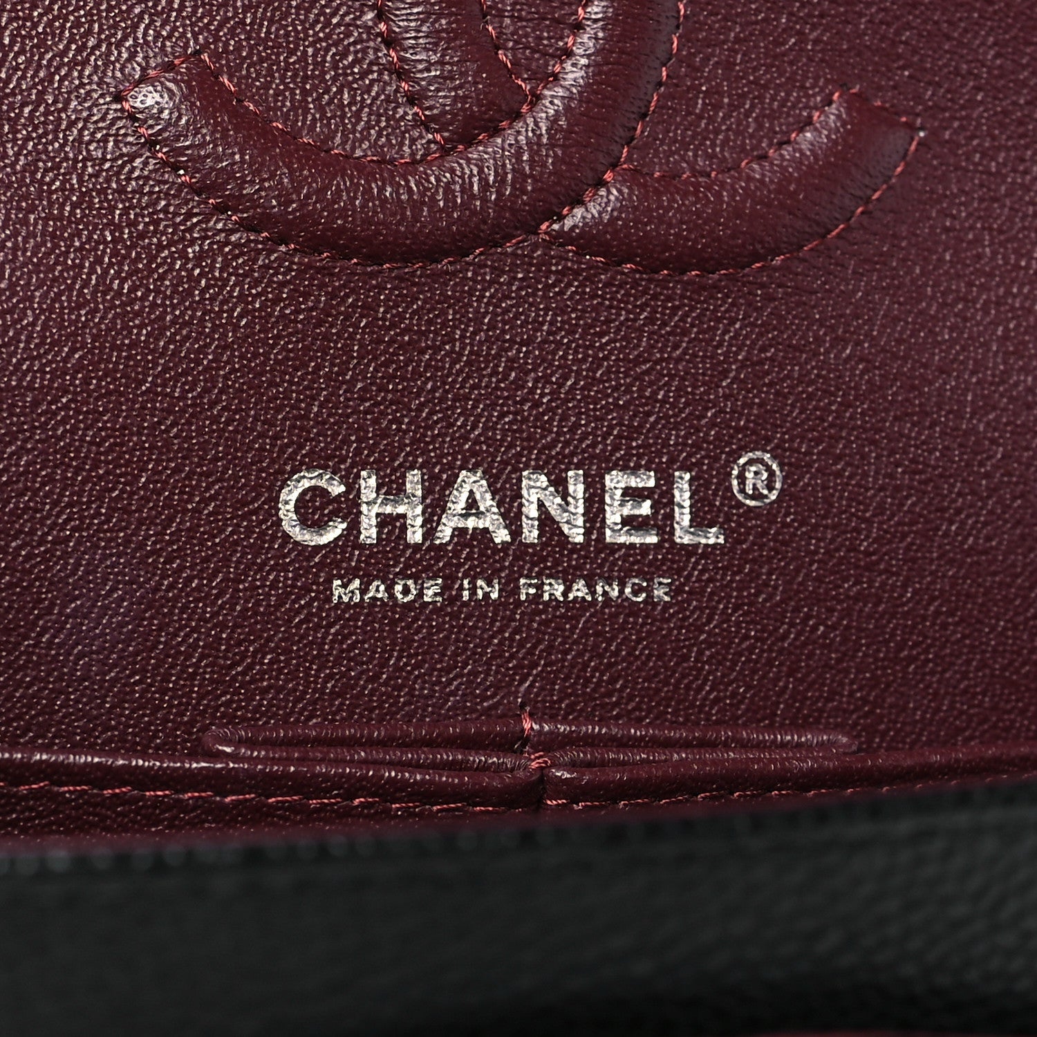 Caviar Quilted Small Double Flap Black