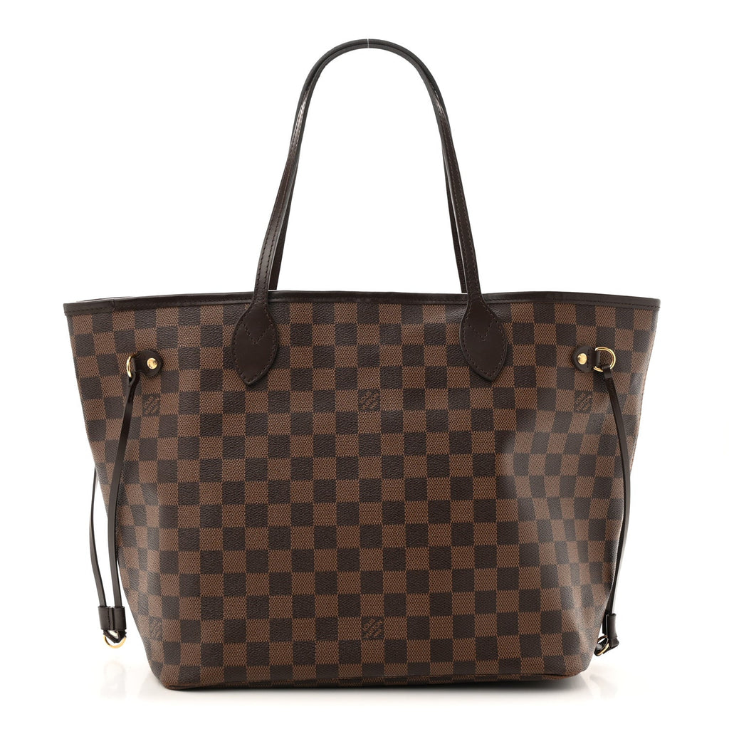 Damier Ebene Neo Neverfull MM Rose Ballerine