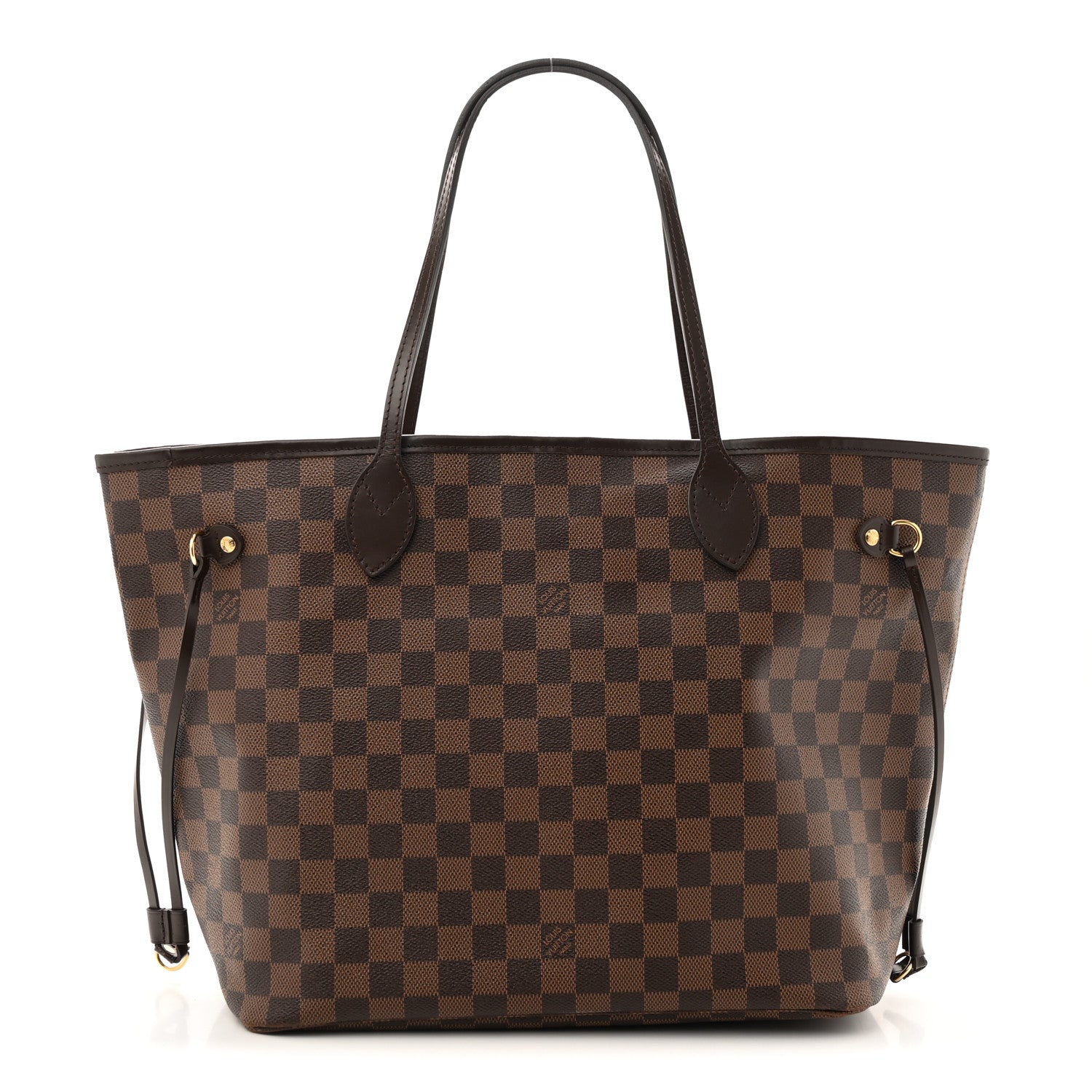Damier Ebene Neo Neverfull MM Rose Ballerine