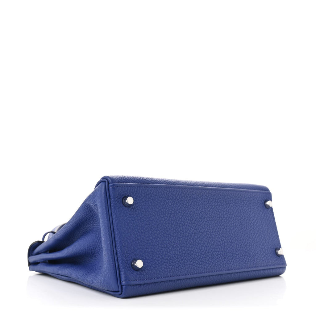 Togo Kelly Retourne 28 Bleu Electrique