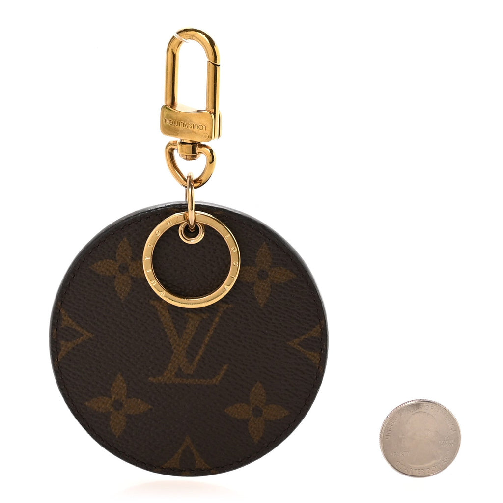 Monogram Reverse Key Holder Bag Charm