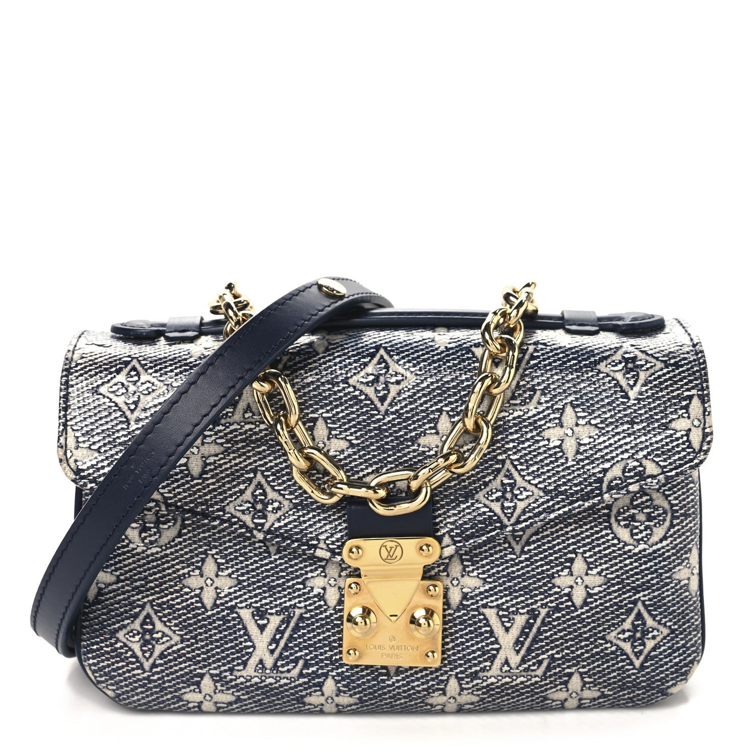 Monoglam Pochette Metis East West Blue