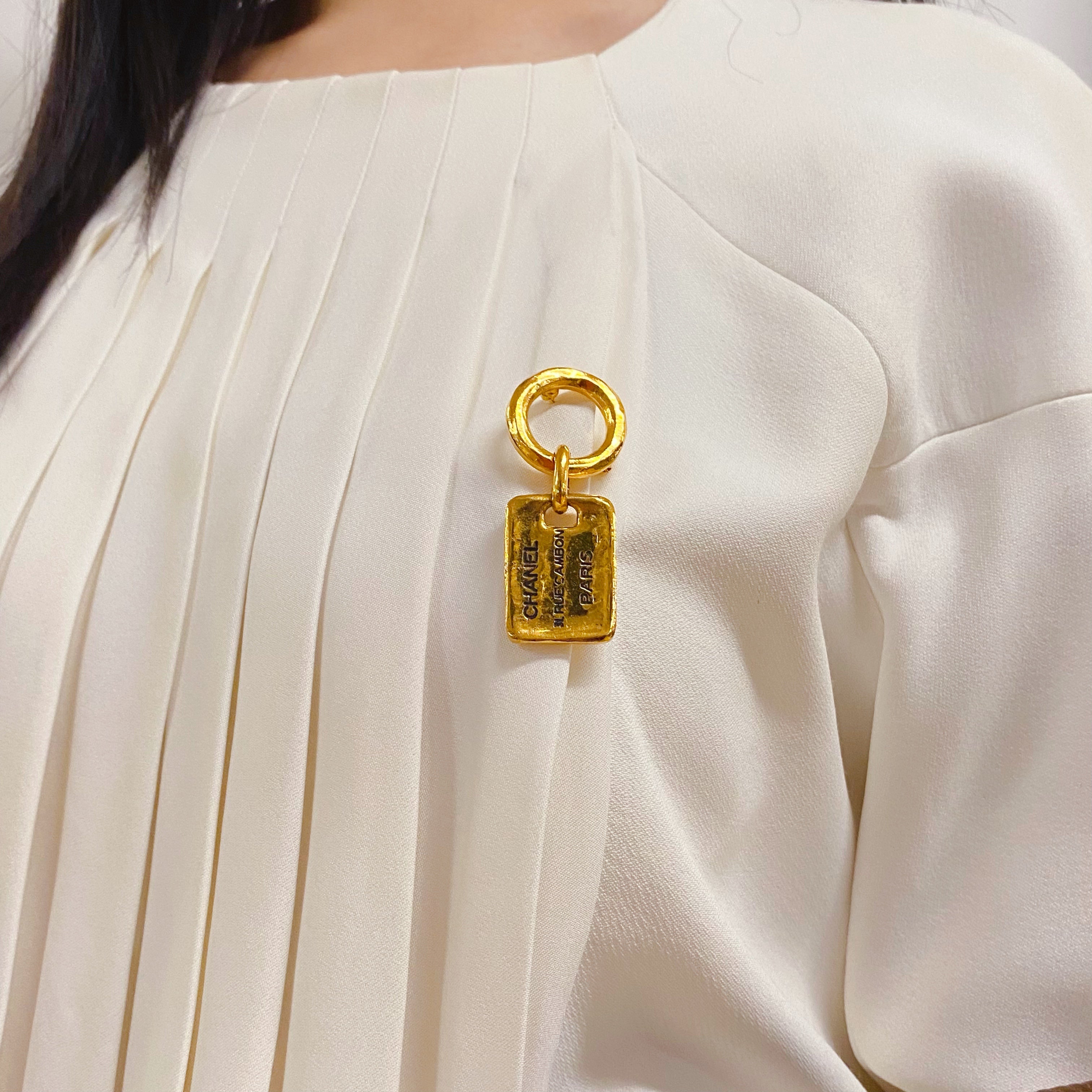 Chanel Gold Brooch