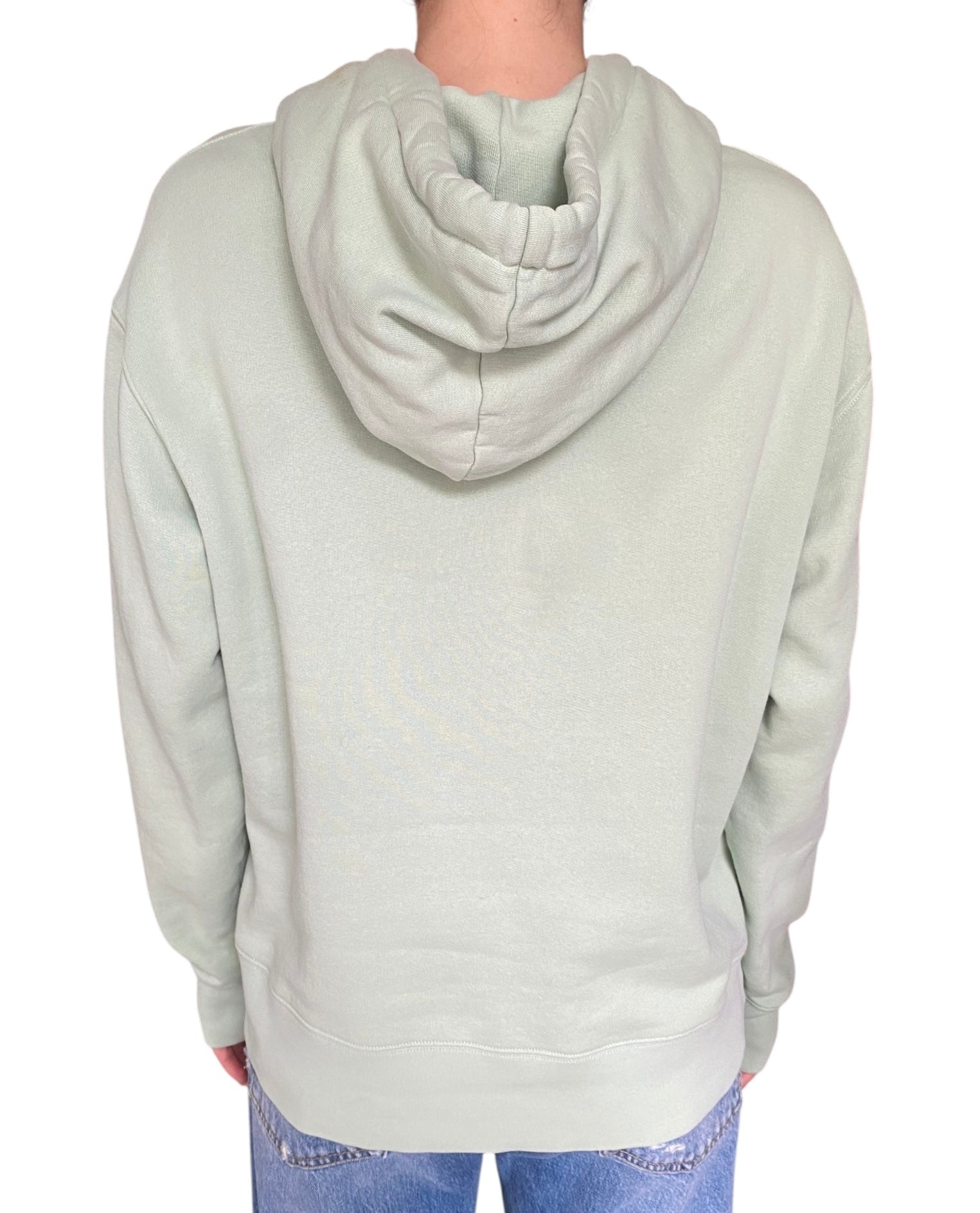 Acne Studios Mint Green Logo Hoodie - M