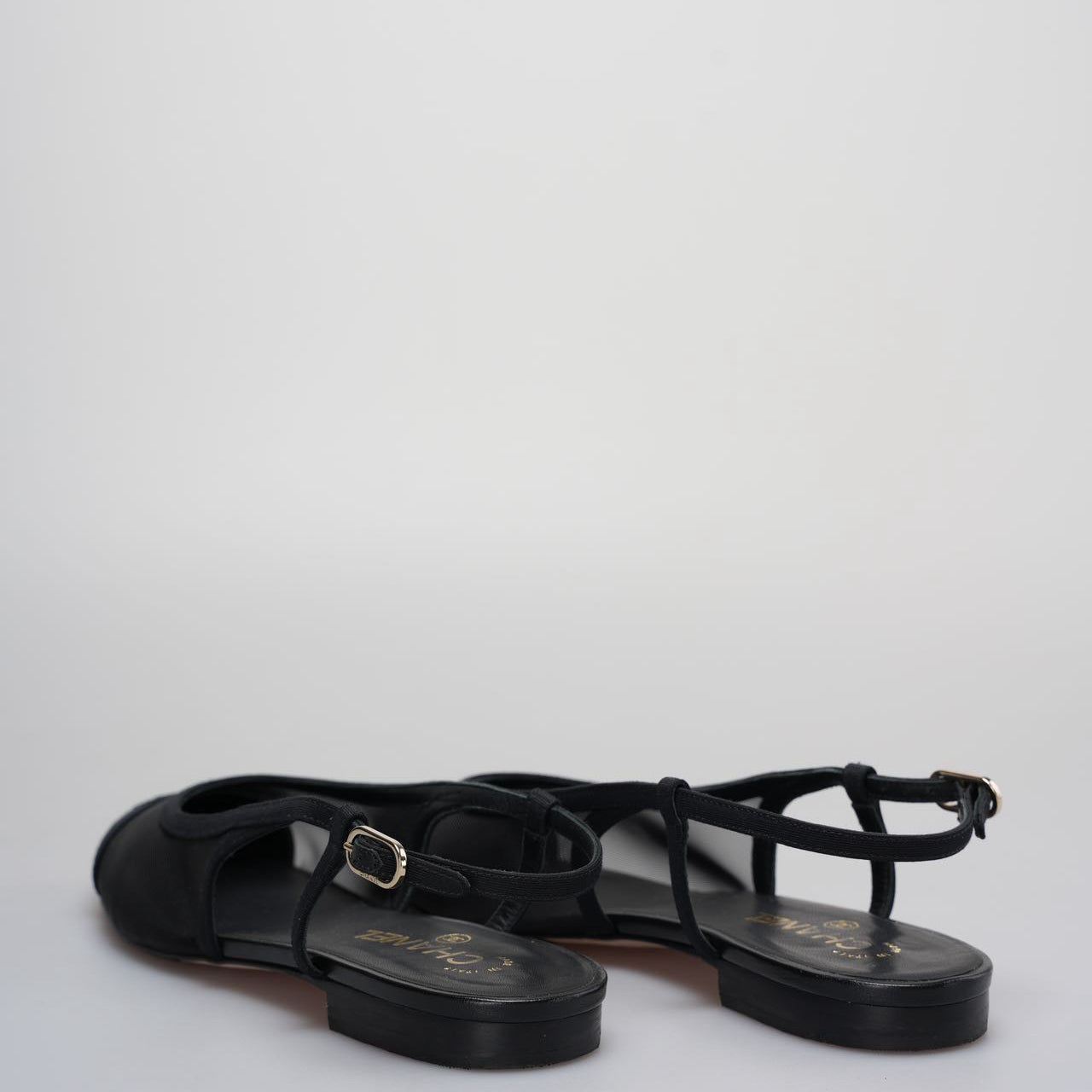 Chanel Slingback Sandals Size 39 in Black