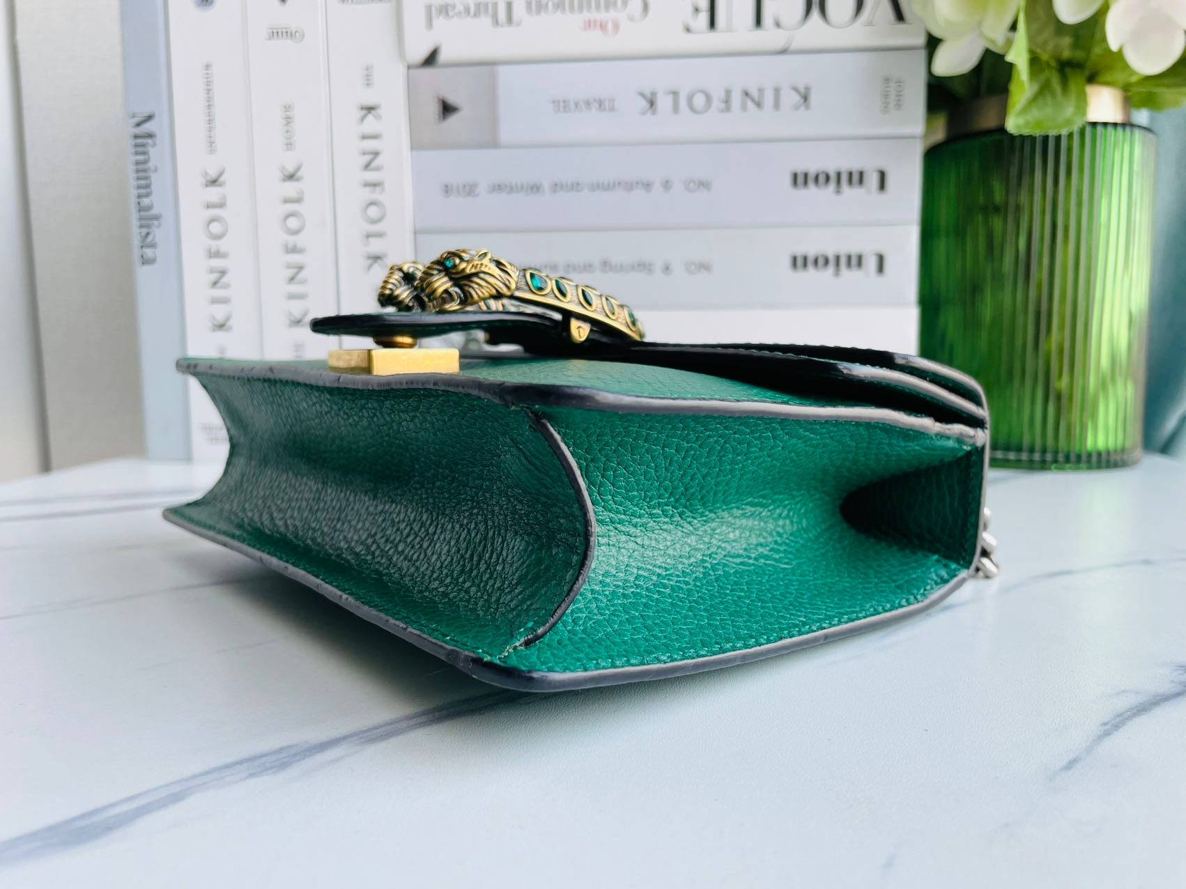 Gucci Dionysus Mini Bag in Emerald Green