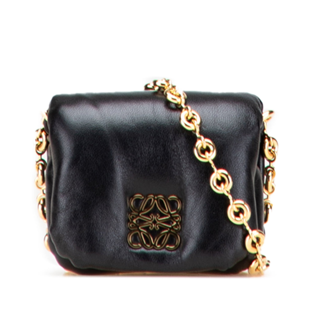 Goya Puffer Bag Leather Mini