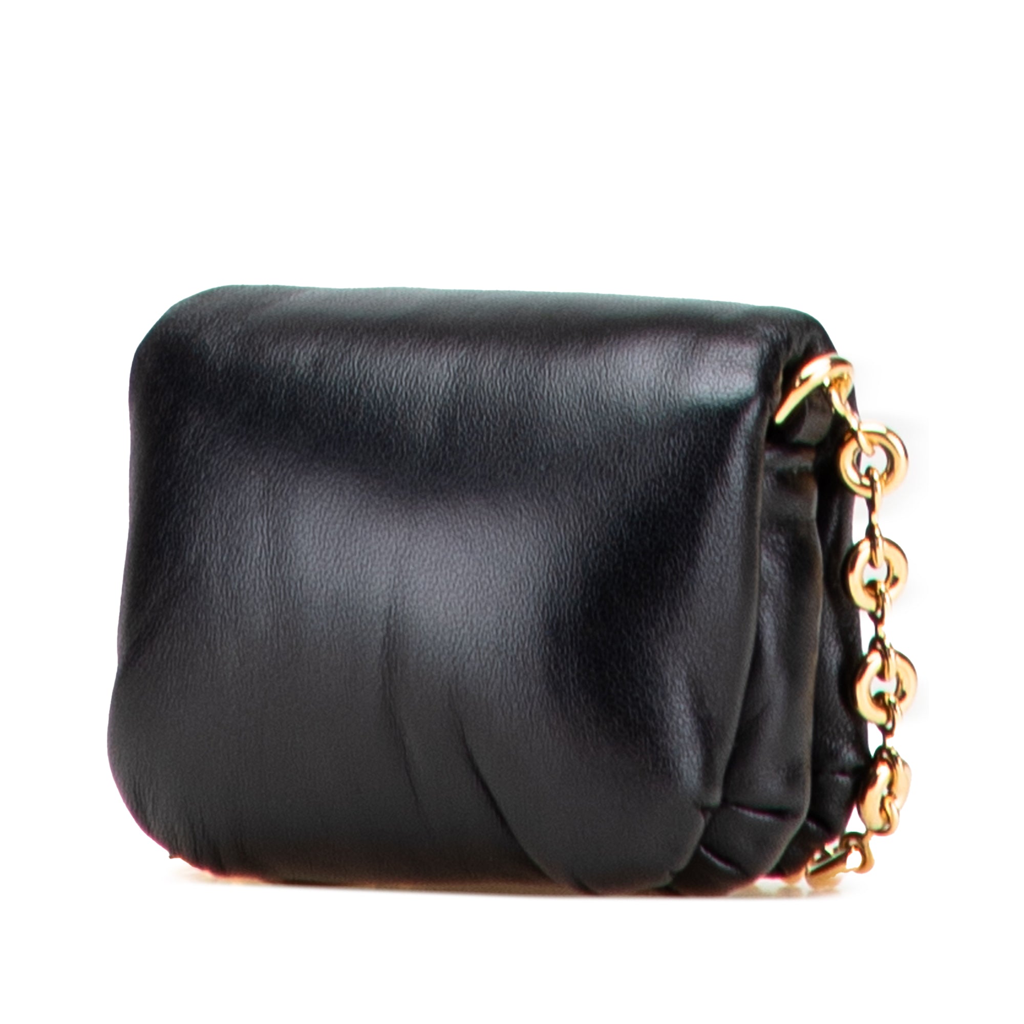 Goya Puffer Bag Leather Mini