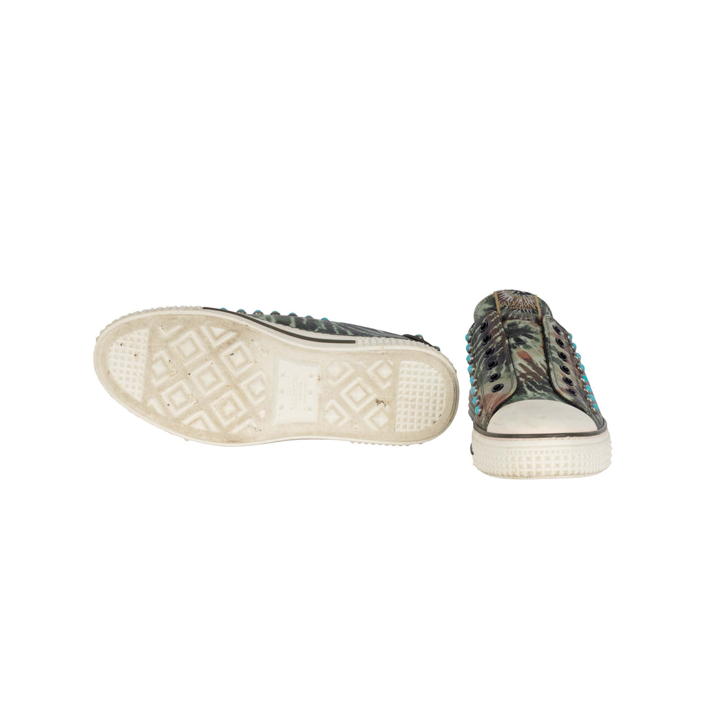 Women's Valentino Rockstud Tie-dye Sneakers