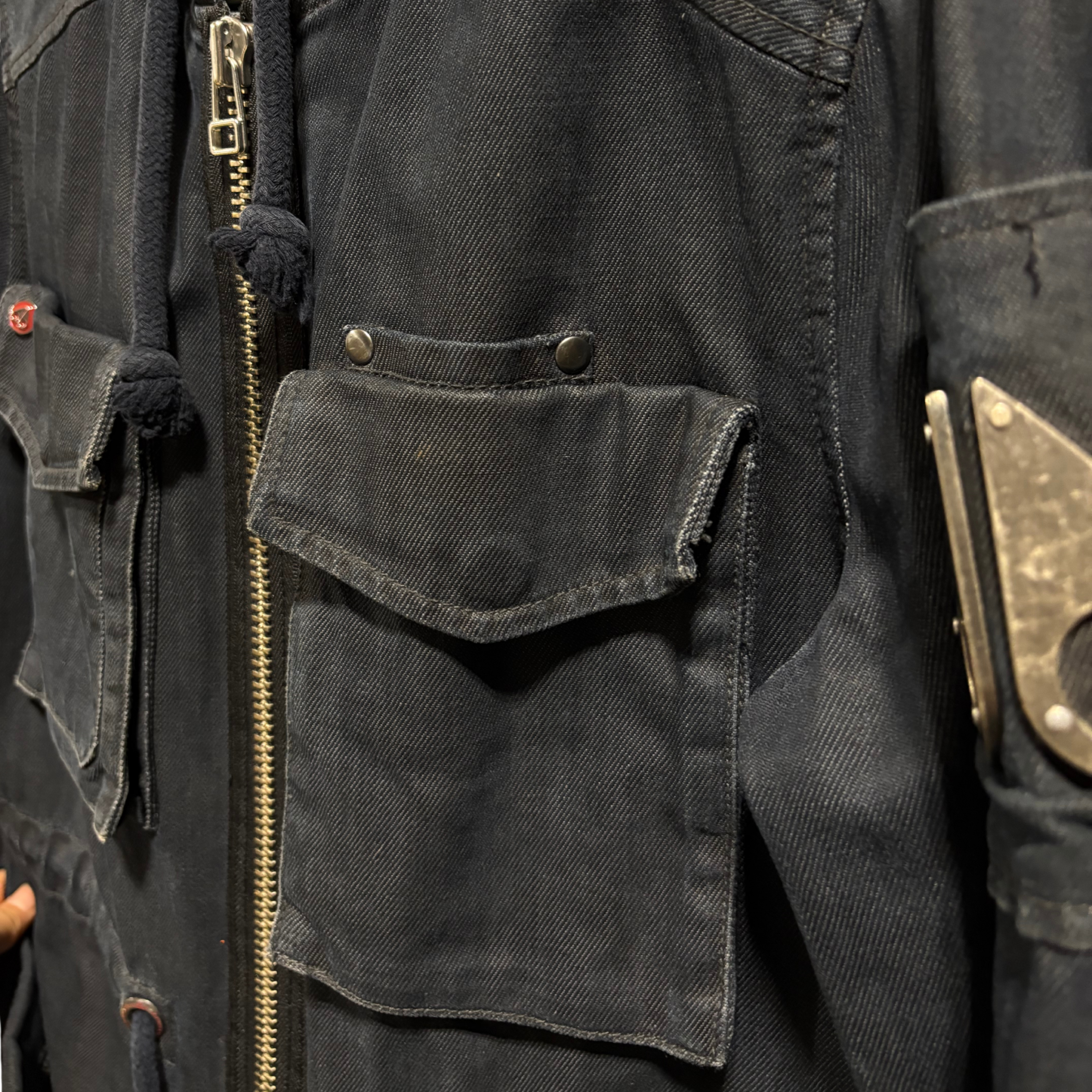 Moose Knuckles Denim Utility Jacket - Men's S