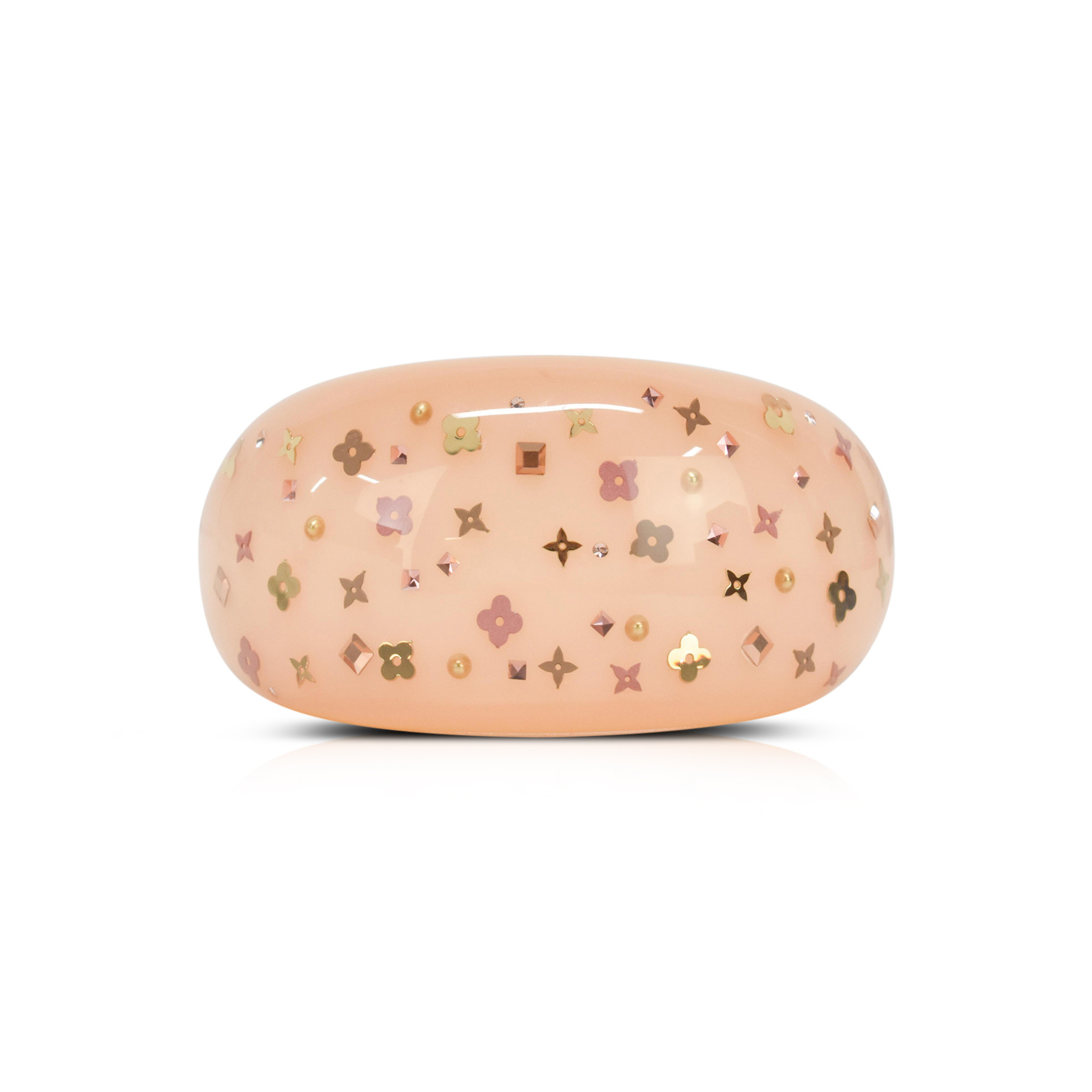 Louis Vuitton 'Art Deco Inclusion' Cuff Bracelet