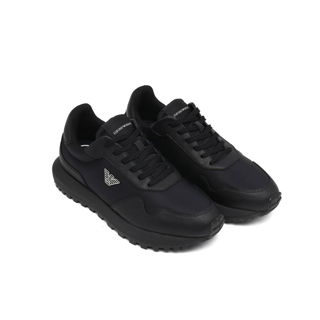 Asv Recycled Nylon Sneakers With Regenerated Saffiano Details
