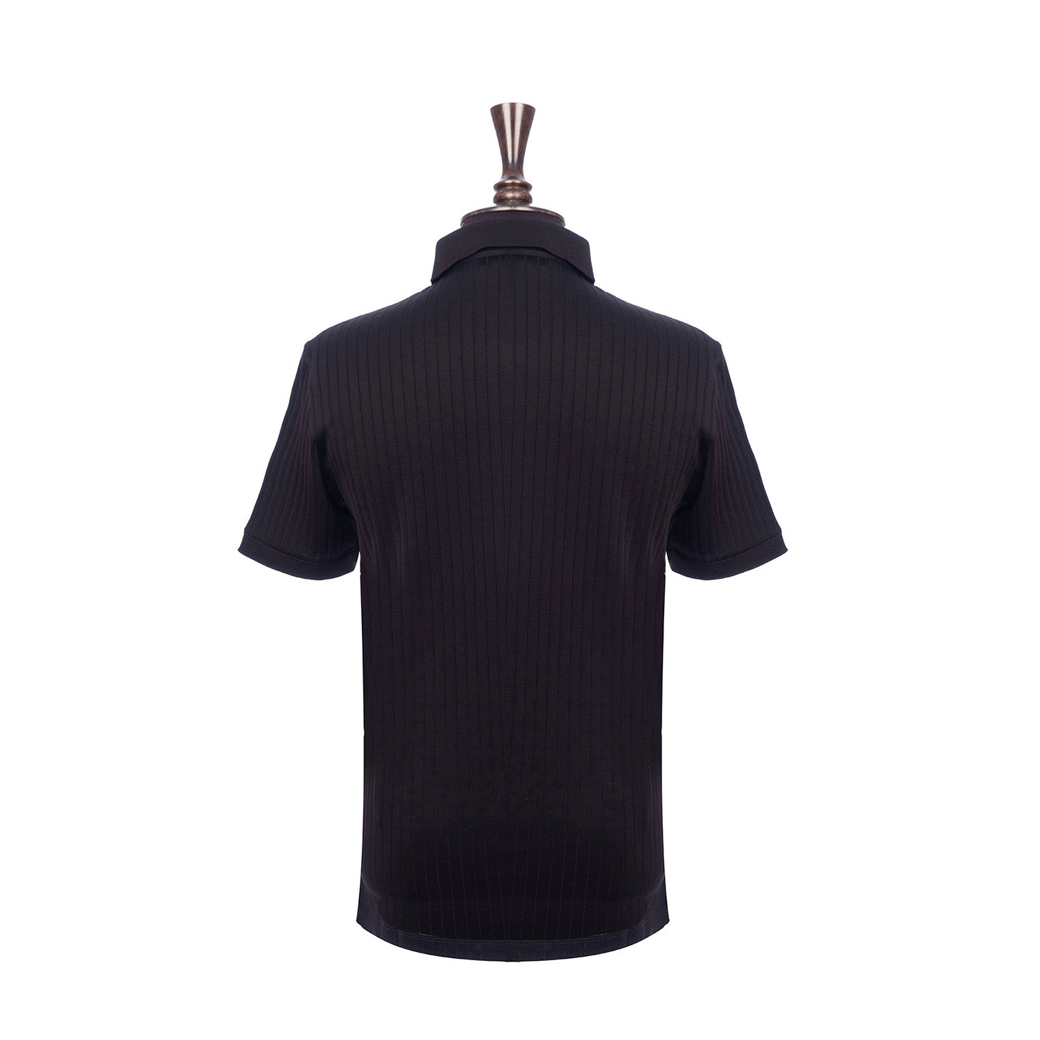 Jacquard Jersey Polo Shirt