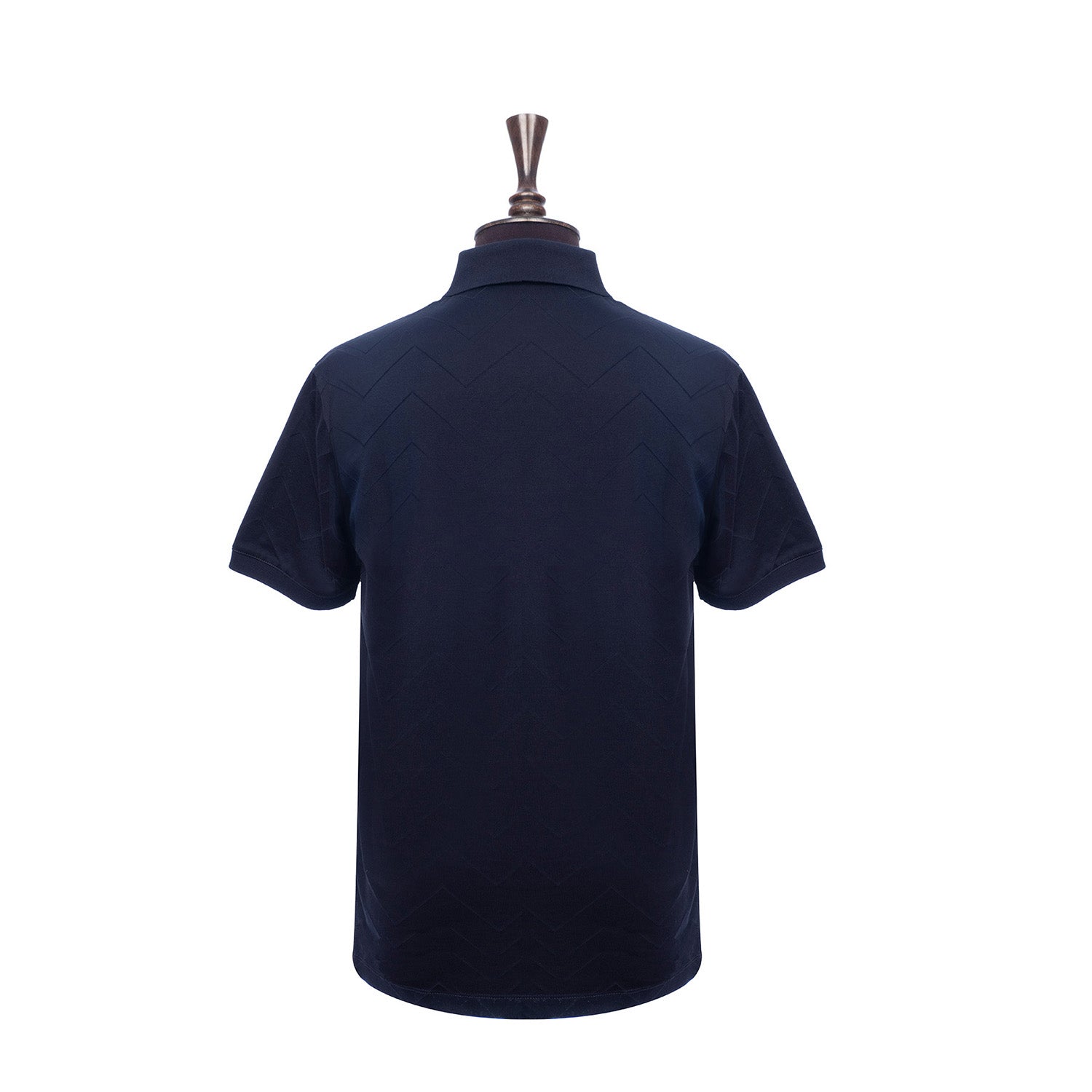 Jacquard Jersey Polo Shirt