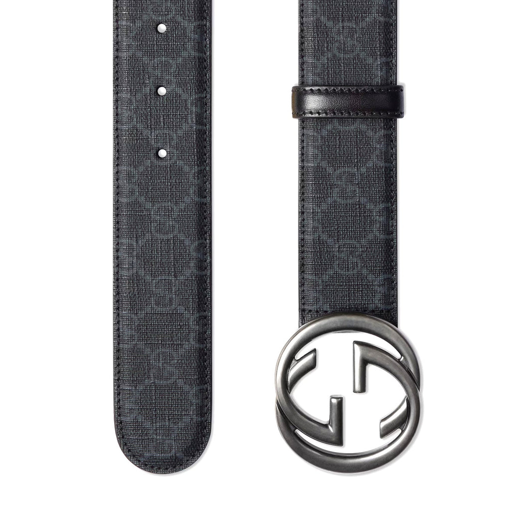 Gg Belt With Interlocking G Buckle