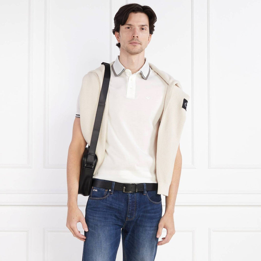 Mercerised Piqu Polo-Blue
