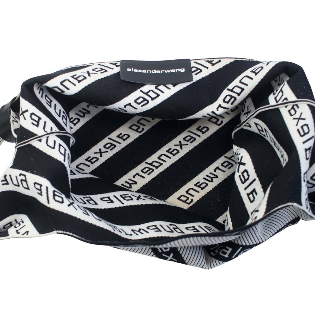 Alexander Wang Jacquard Logo Tote Bag